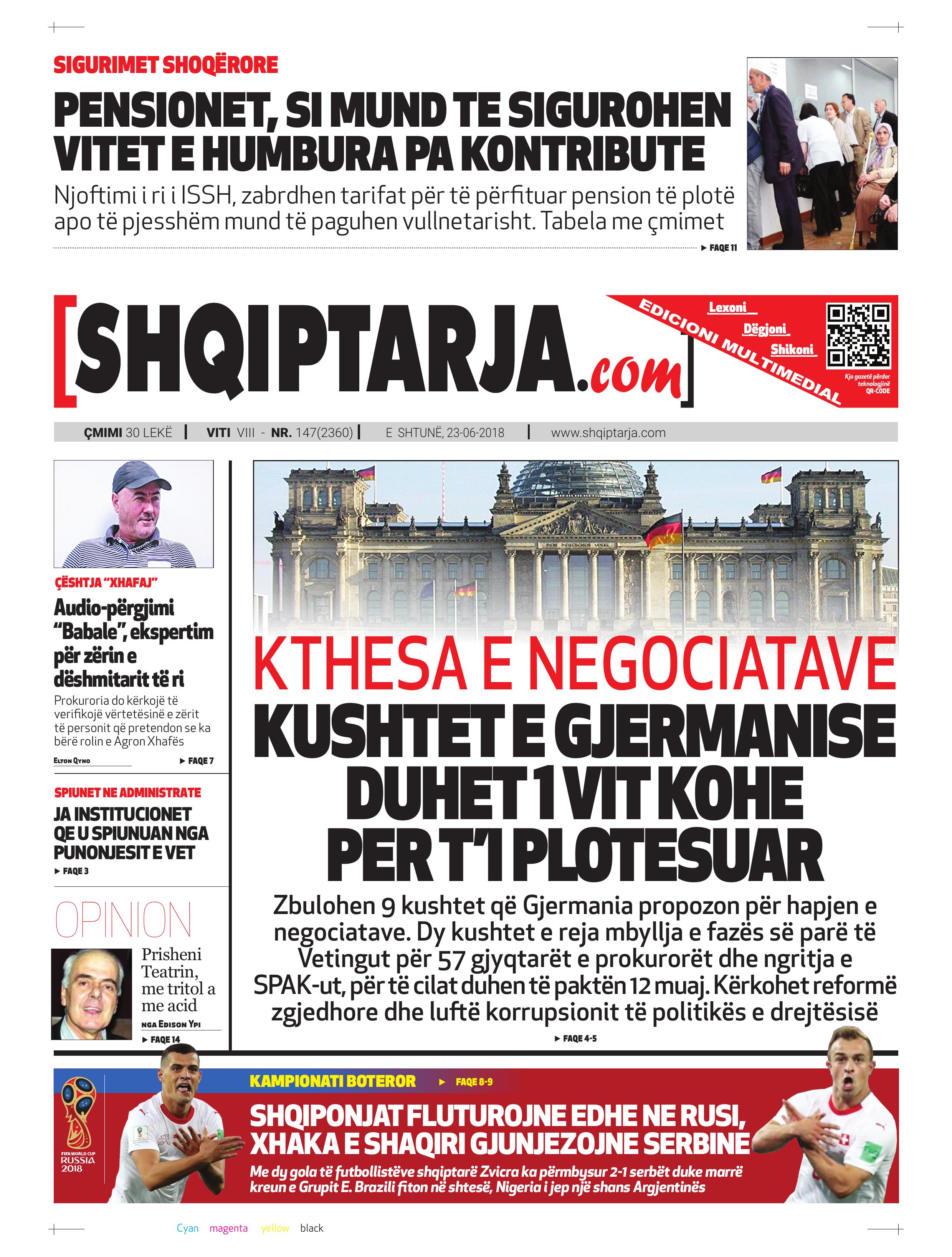 Shqiptarja.com 2018-06-23