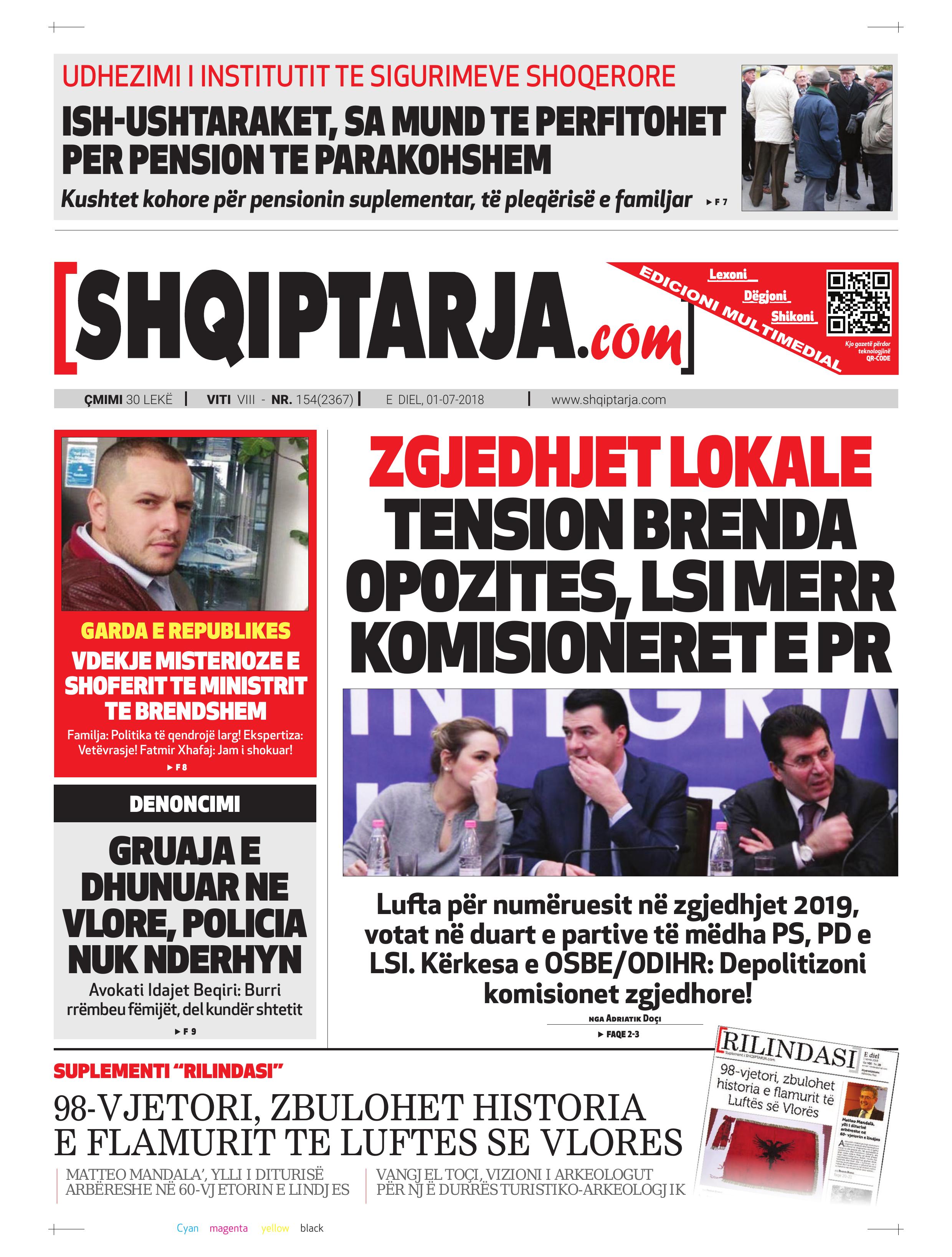 Shqiptarja.com 2018-07-01