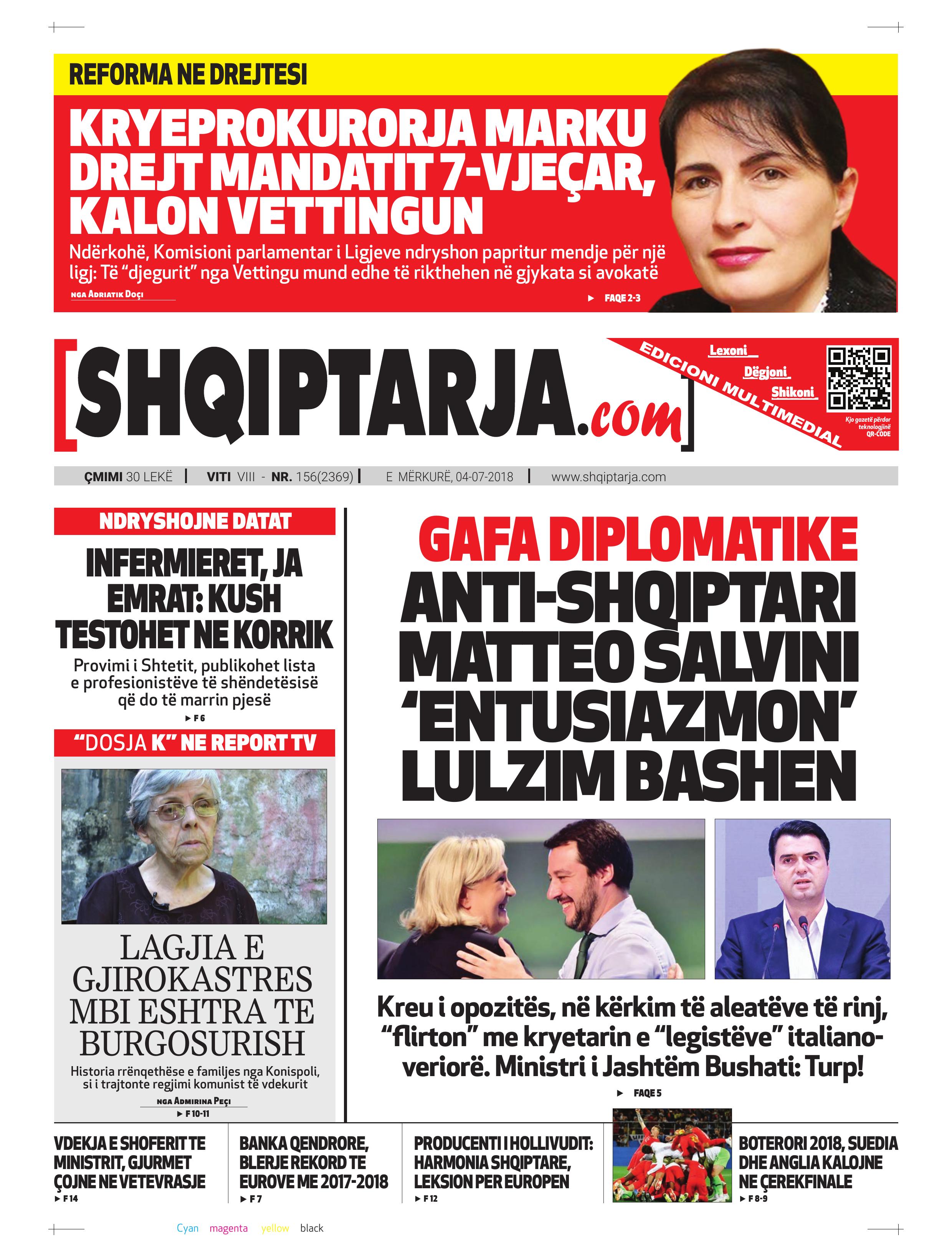 Shqiptarja.com 2018-07-04