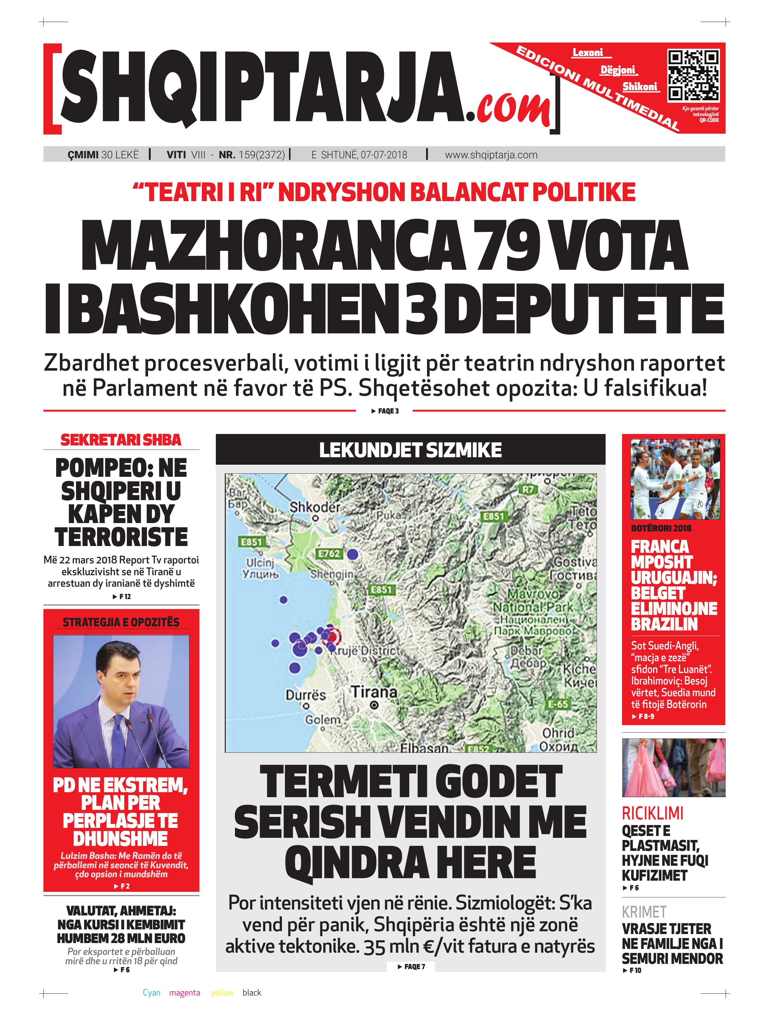 Shqiptarja.com 2018-07-07