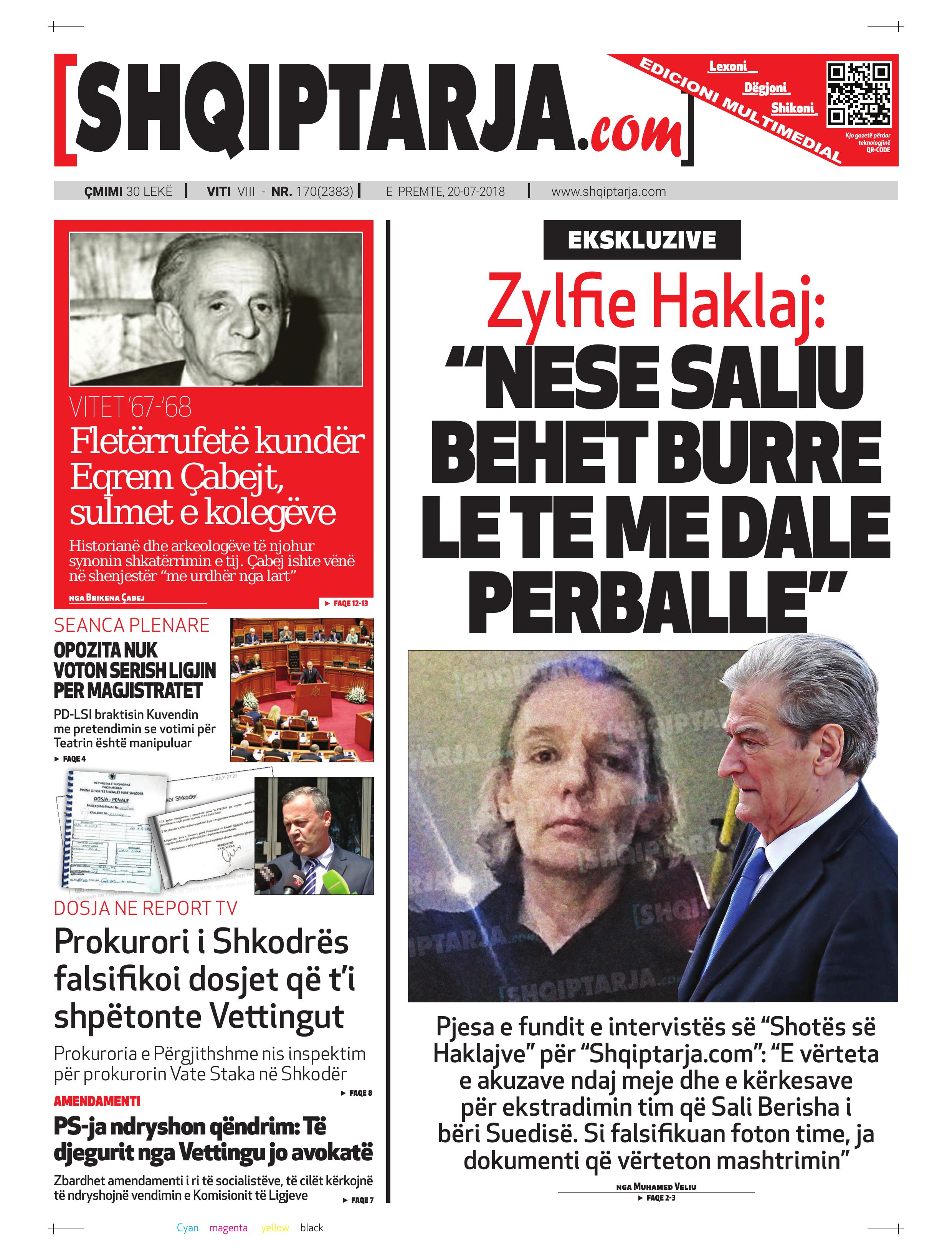 Shqiptarja.com 2018-07-20