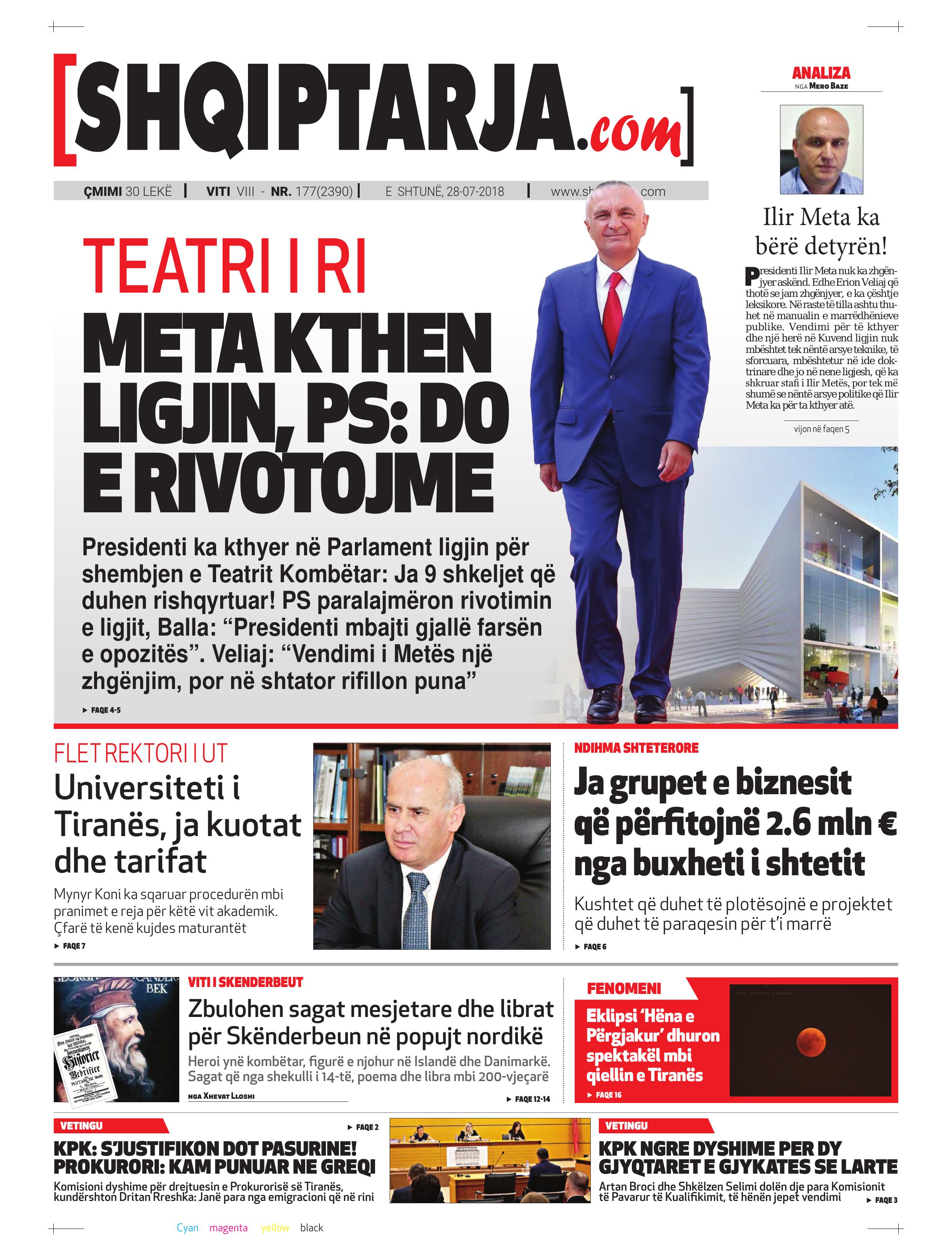 Shqiptarja.com 2018-07-28