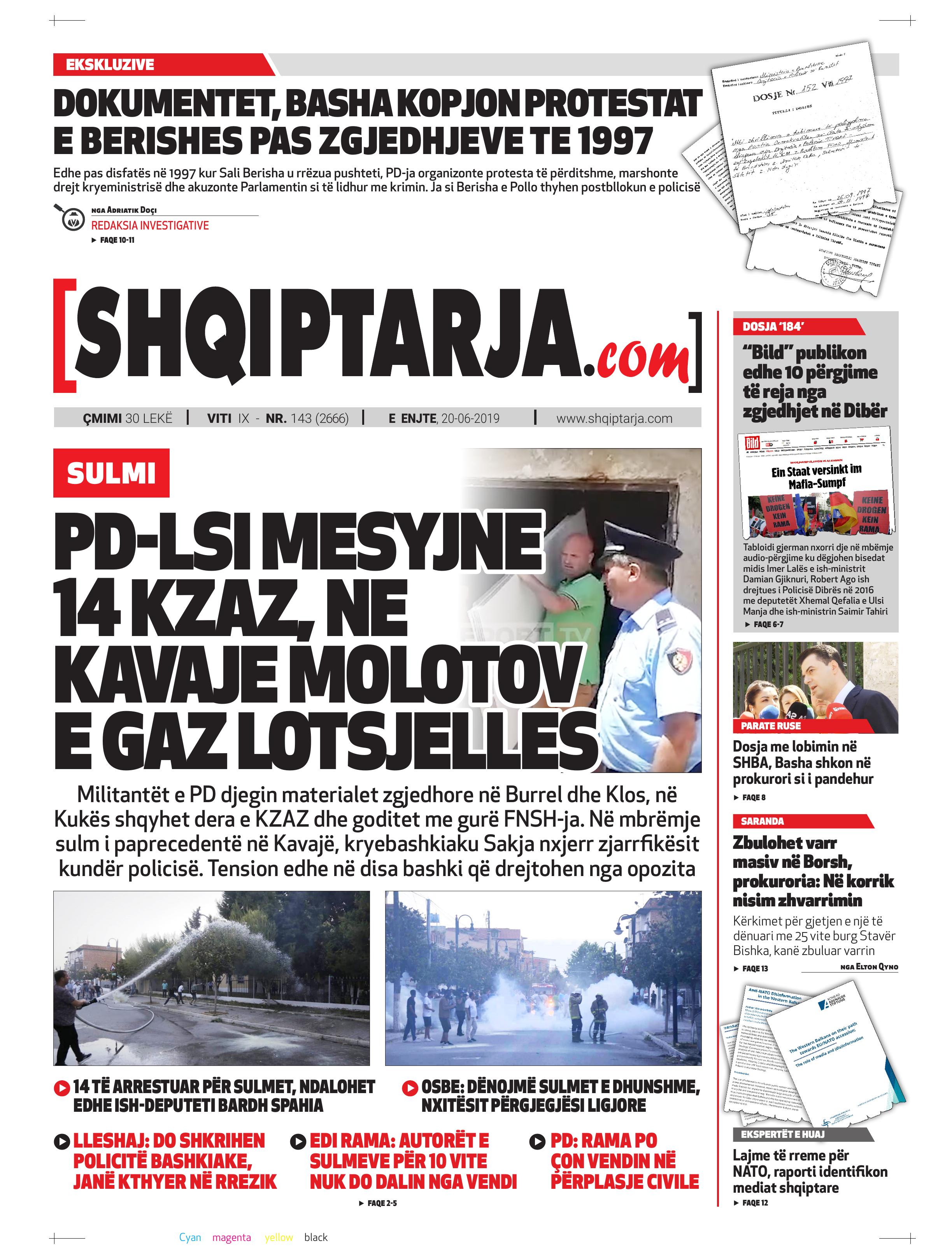Shqiptarja.com 2019-06-20