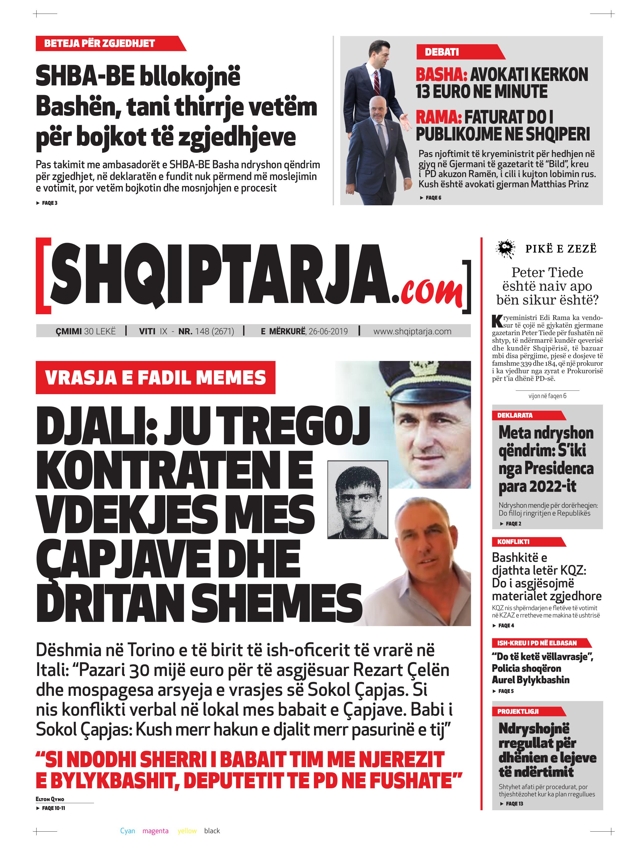 Shqiptarja.com 2019-06-26