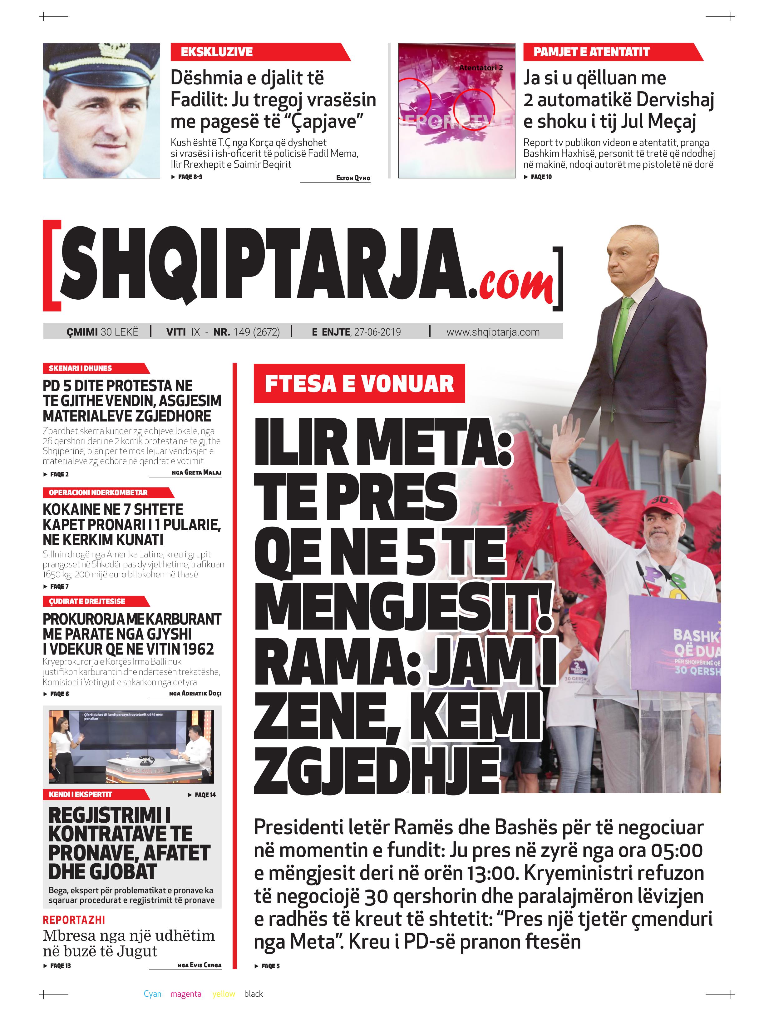 Shqiptarja.com 2019-06-27