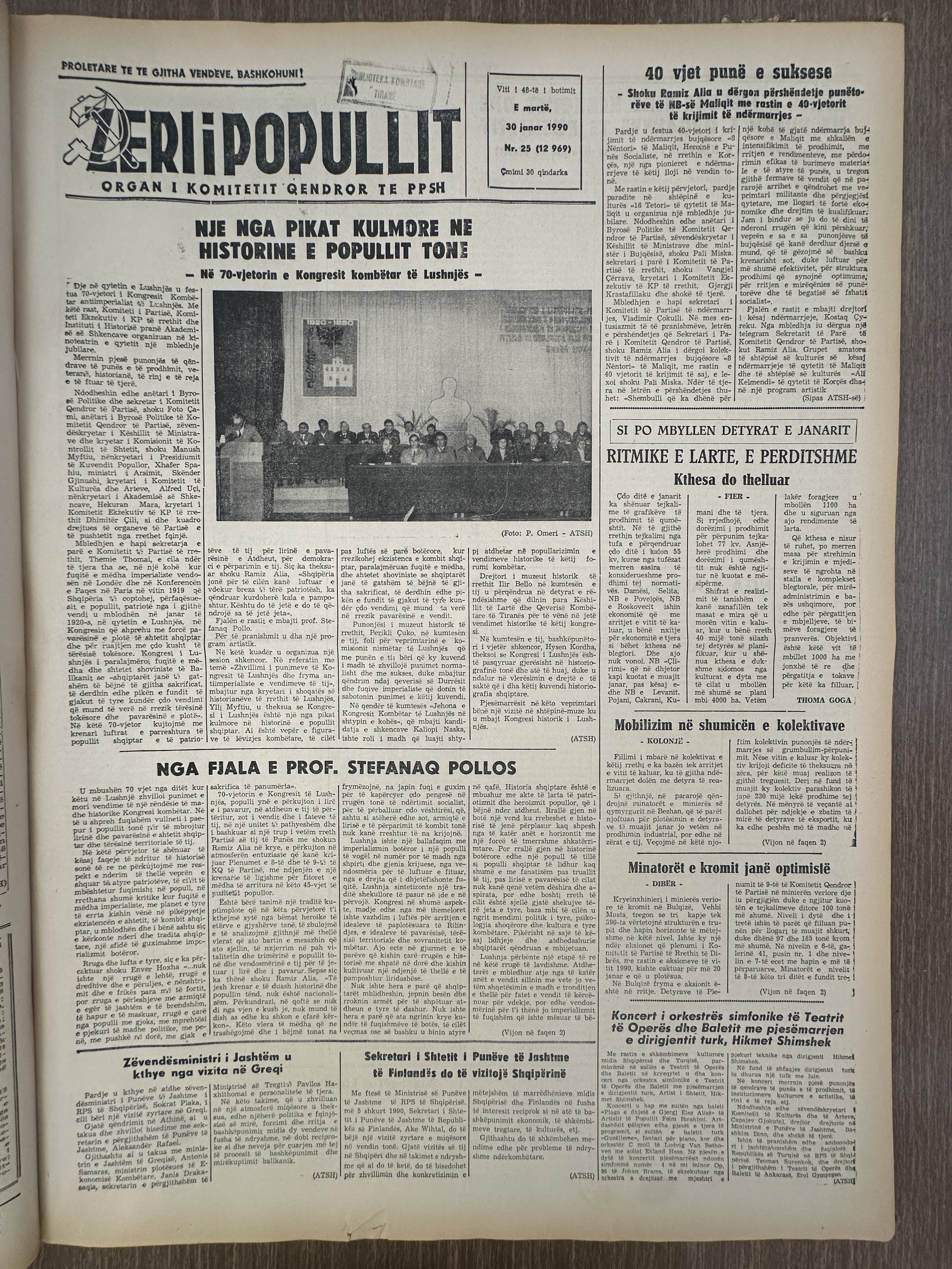 Zëri i Popullit 1990-01-30