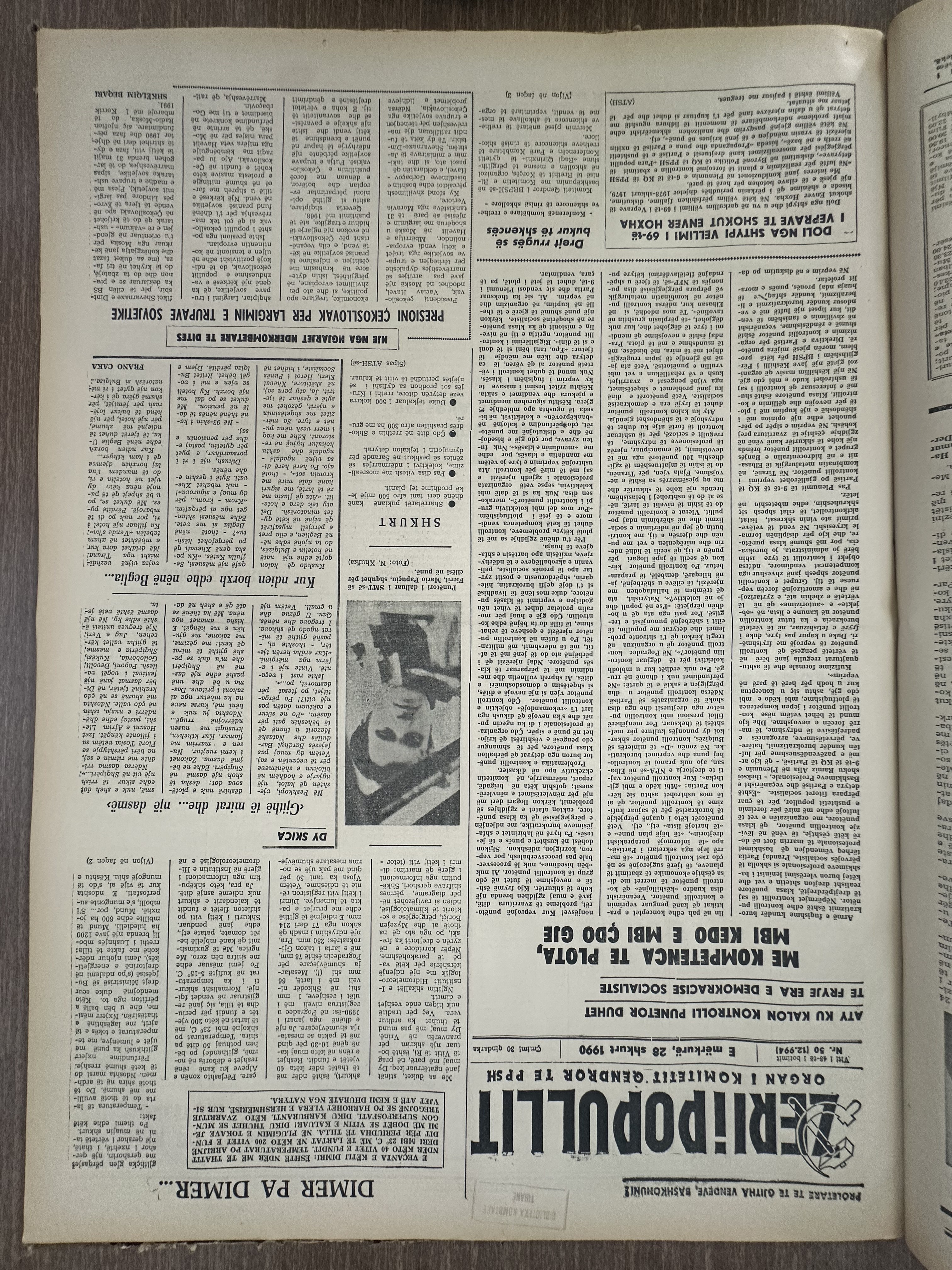 Zëri i Popullit 1990-02-28