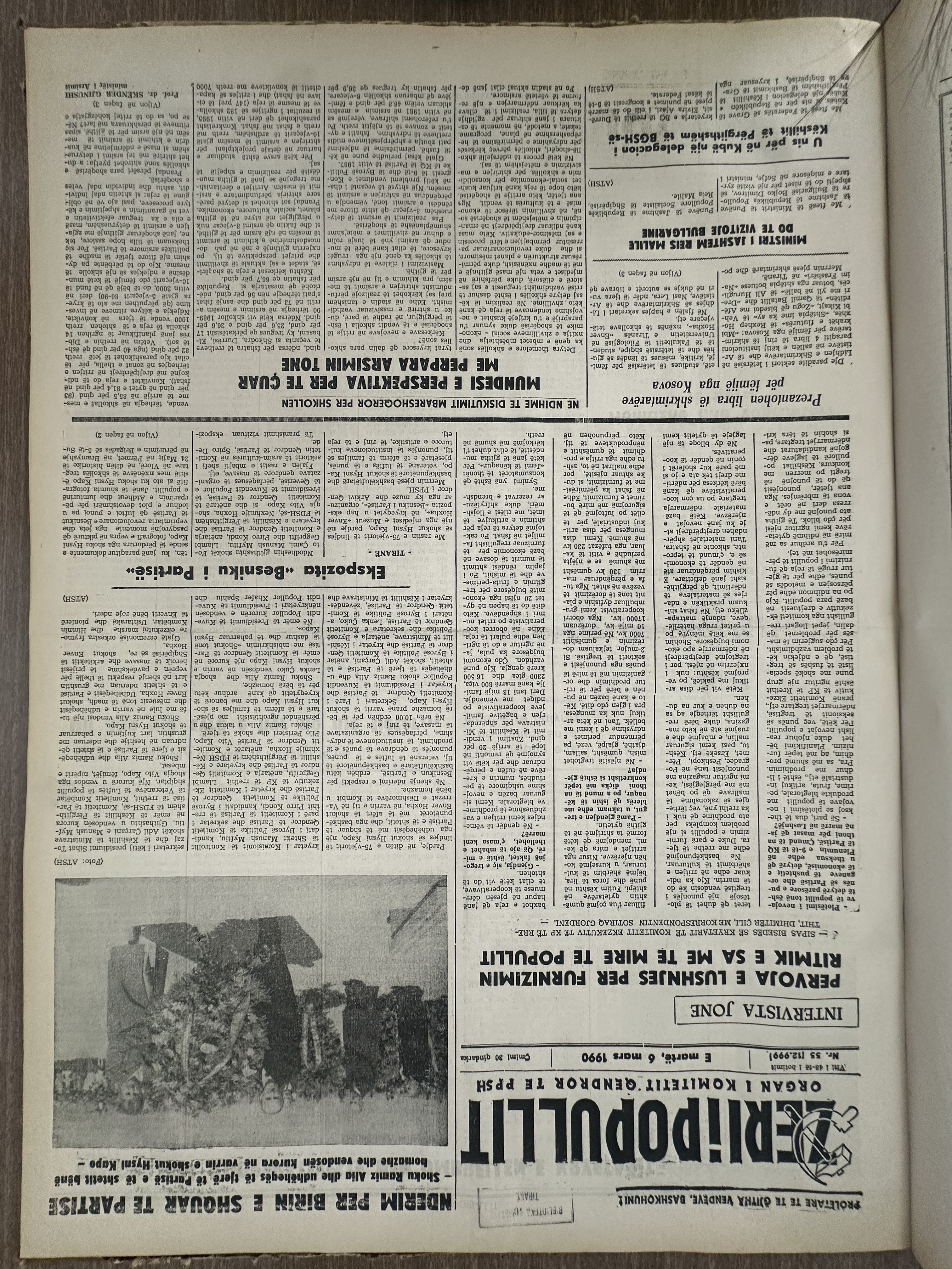 Zëri i Popullit 1990-03-06