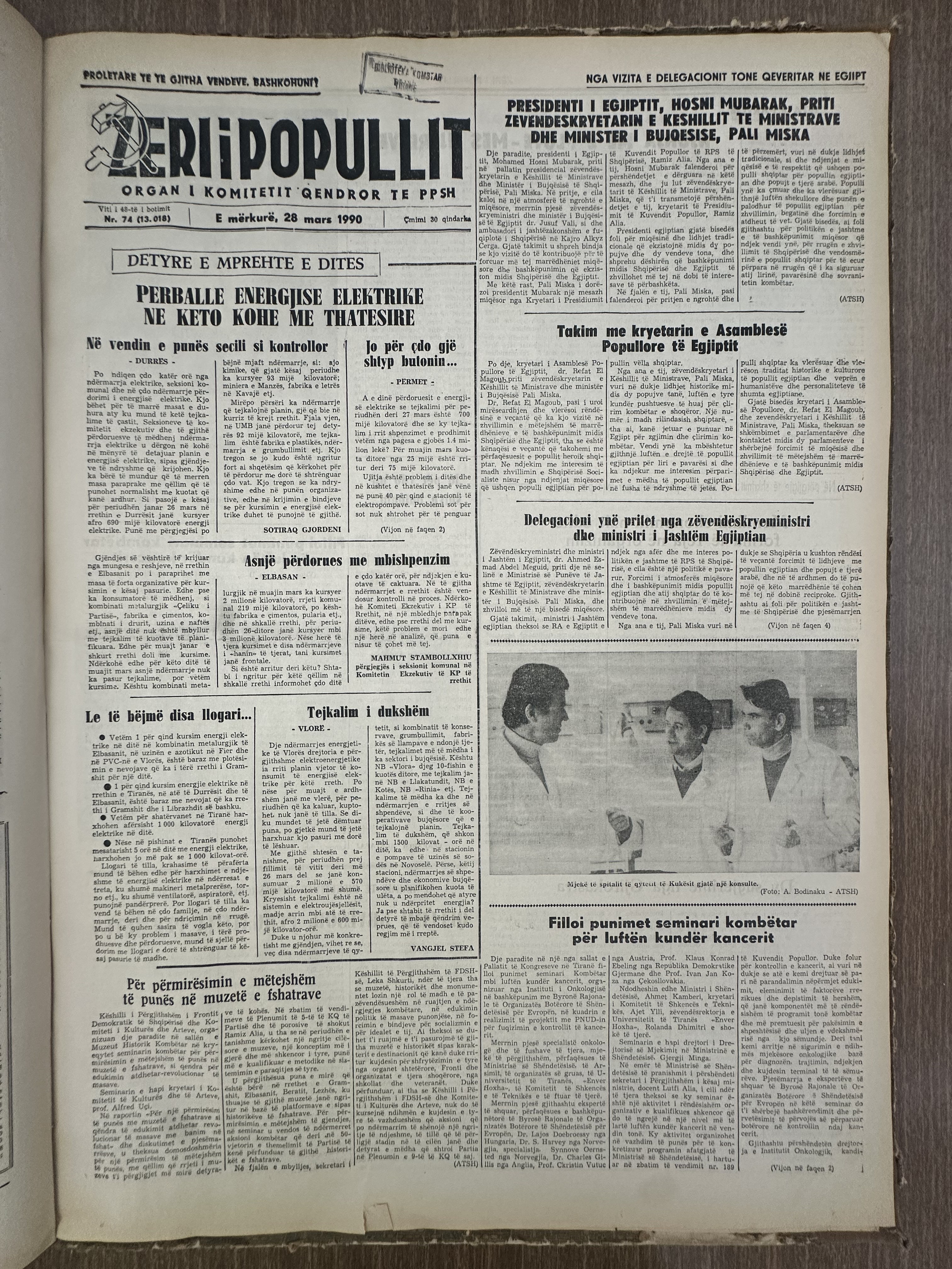 Zëri i Popullit 1990-03-28
