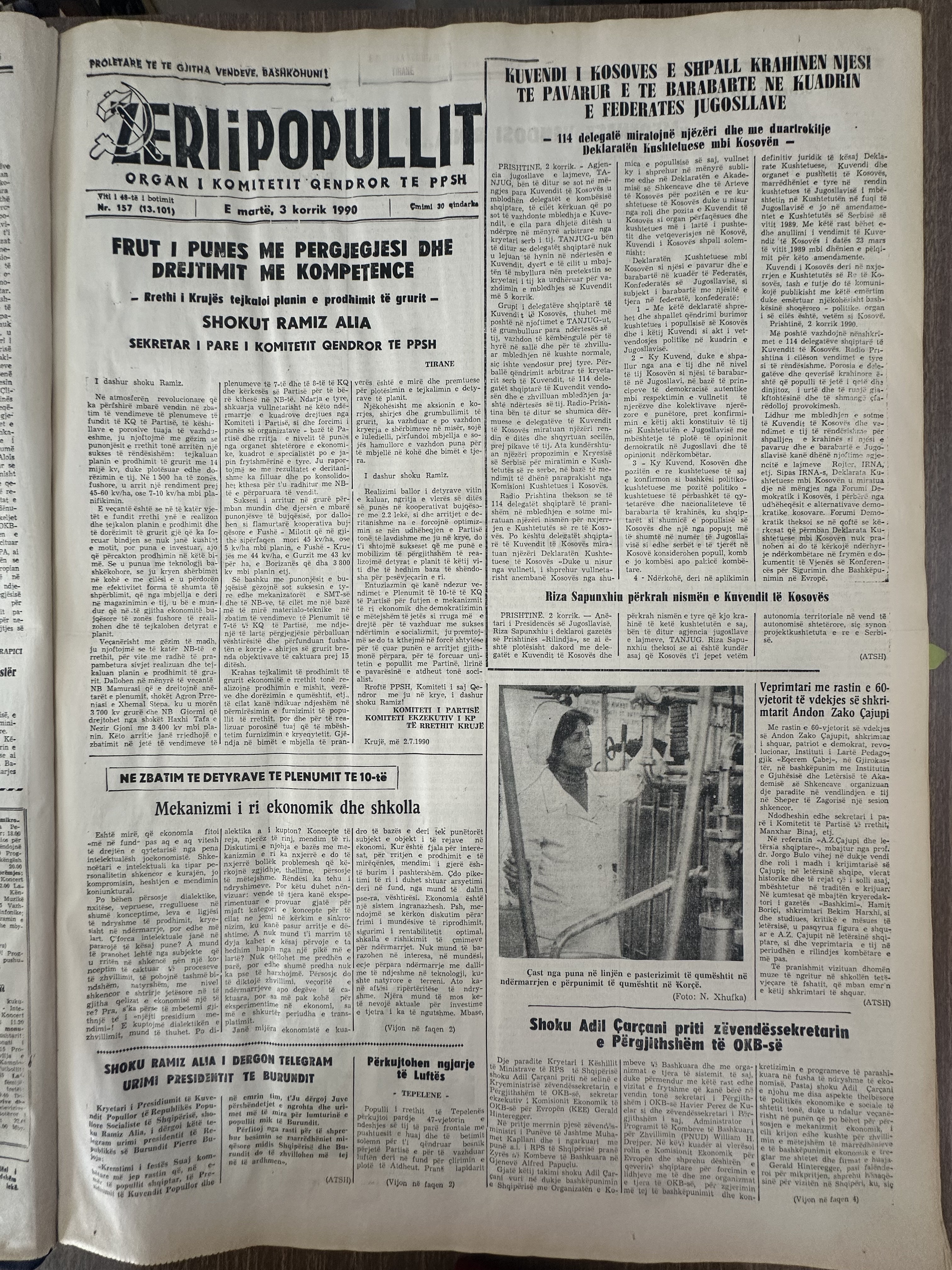 Zëri i Popullit 1990-07-03