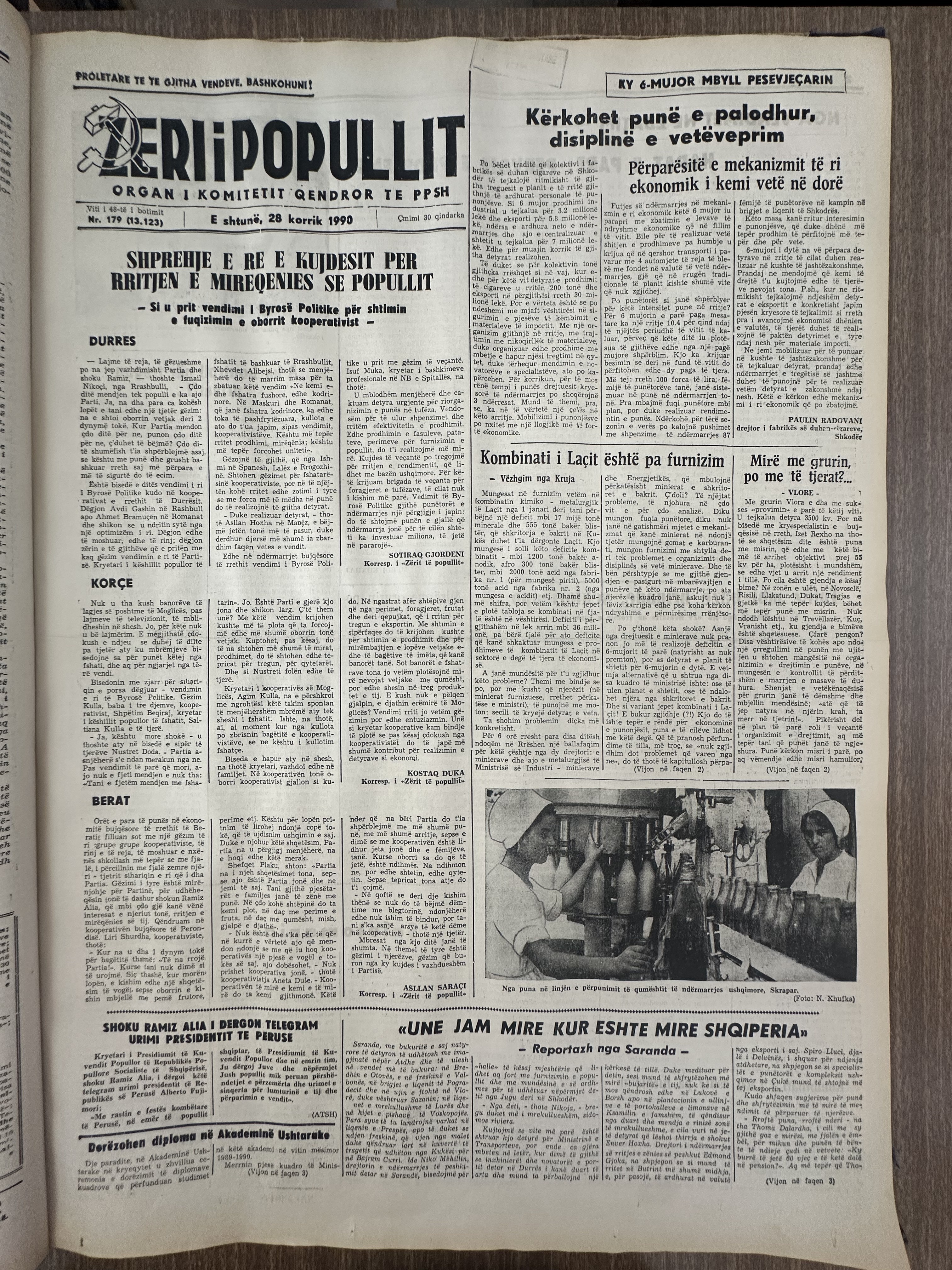 Zëri i Popullit 1990-07-28