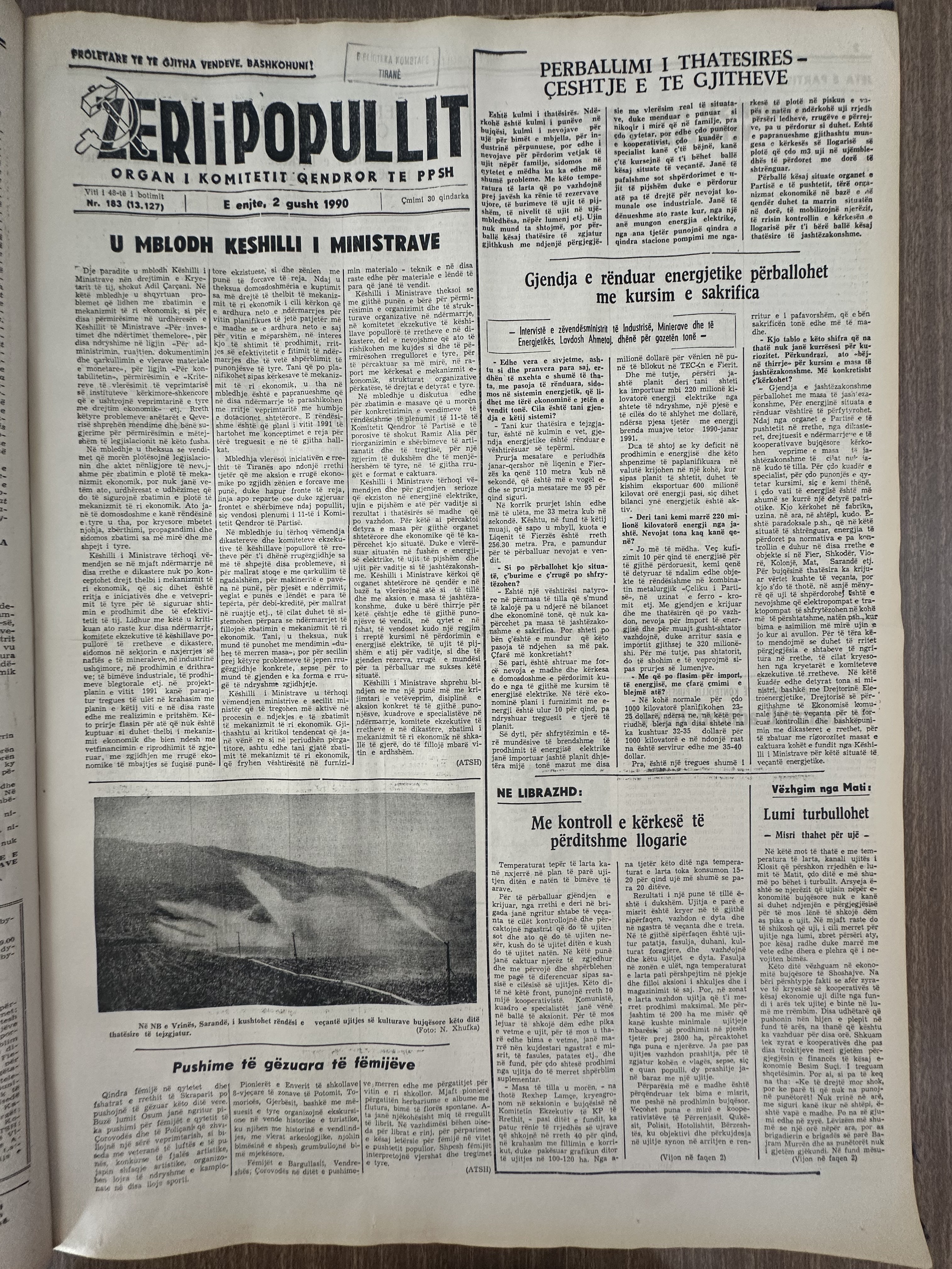 Zëri i Popullit 1990-08-02