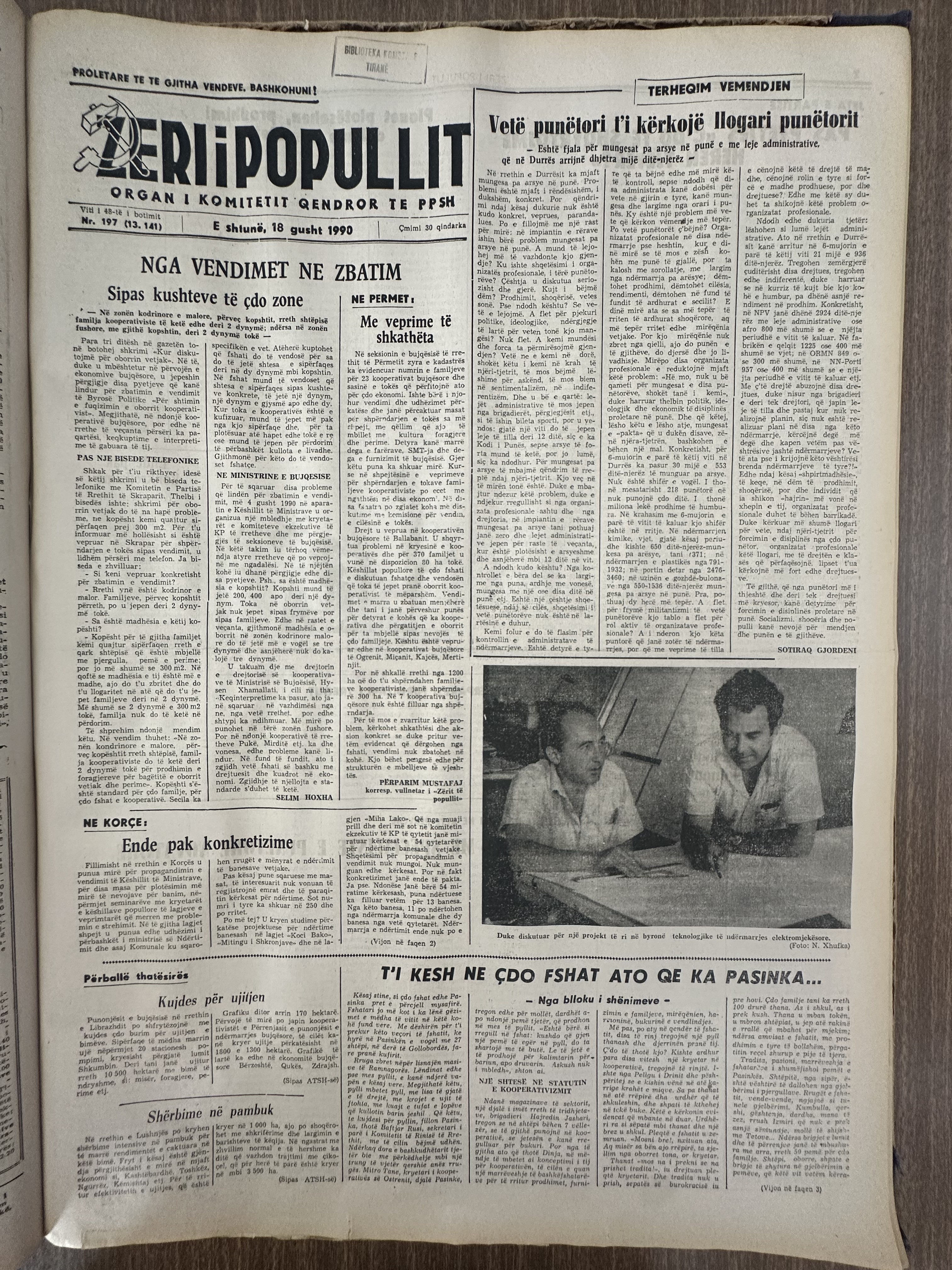 Zëri i Popullit 1990-08-18
