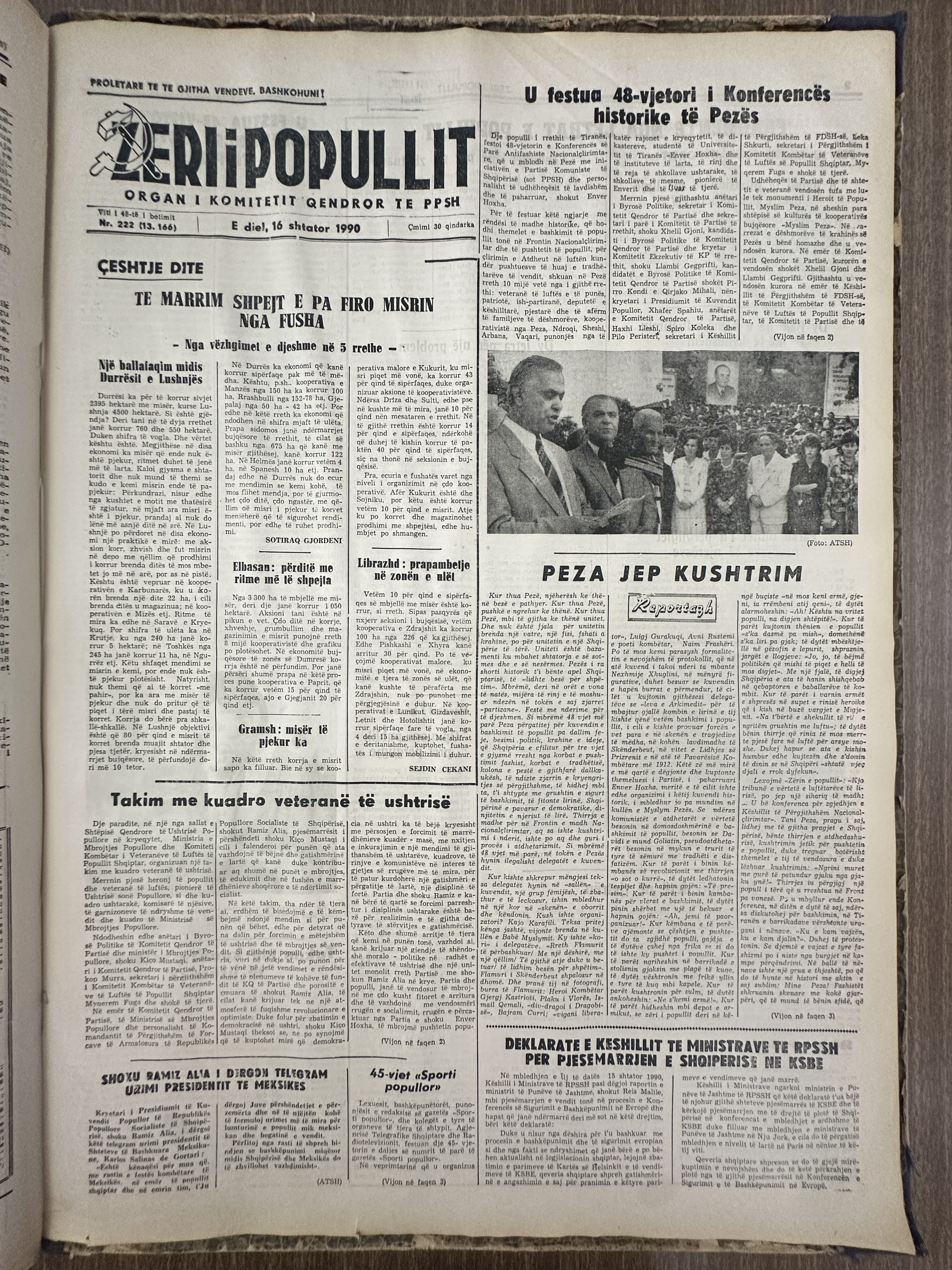 Zëri i Popullit 1990-09-16