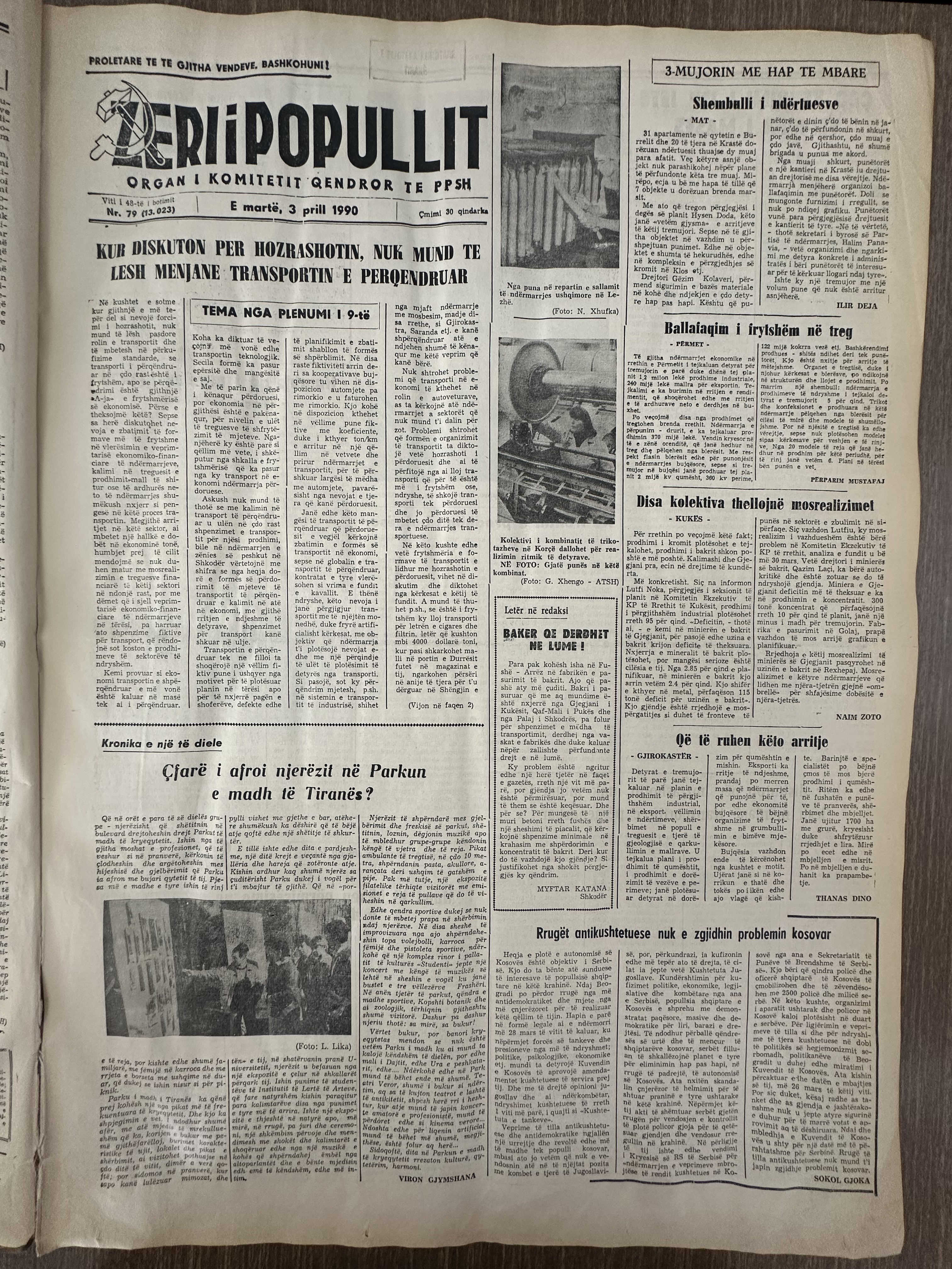 Zëri i Popullit 1990-04-03