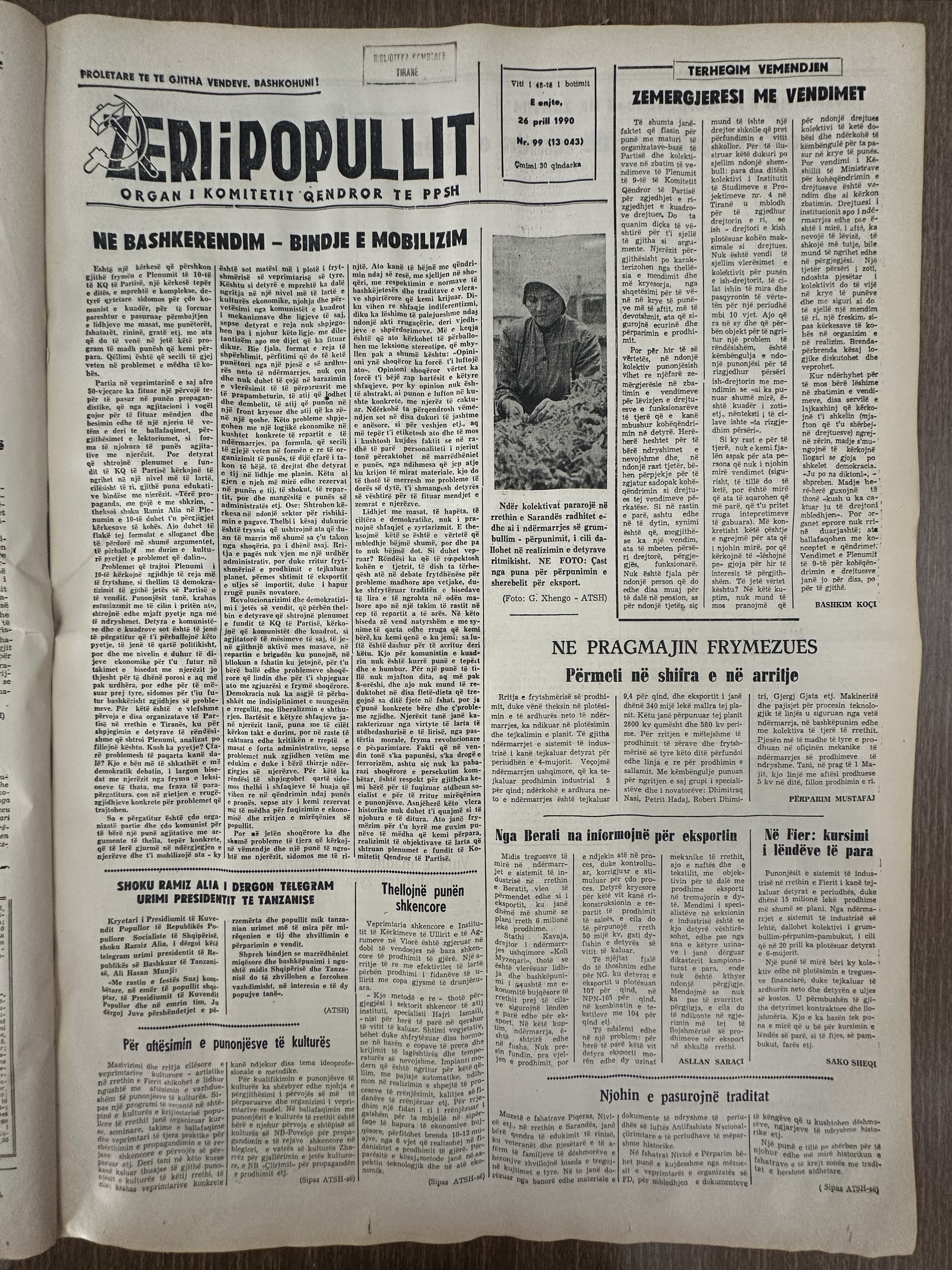 Zëri i Popullit 1990-04-26