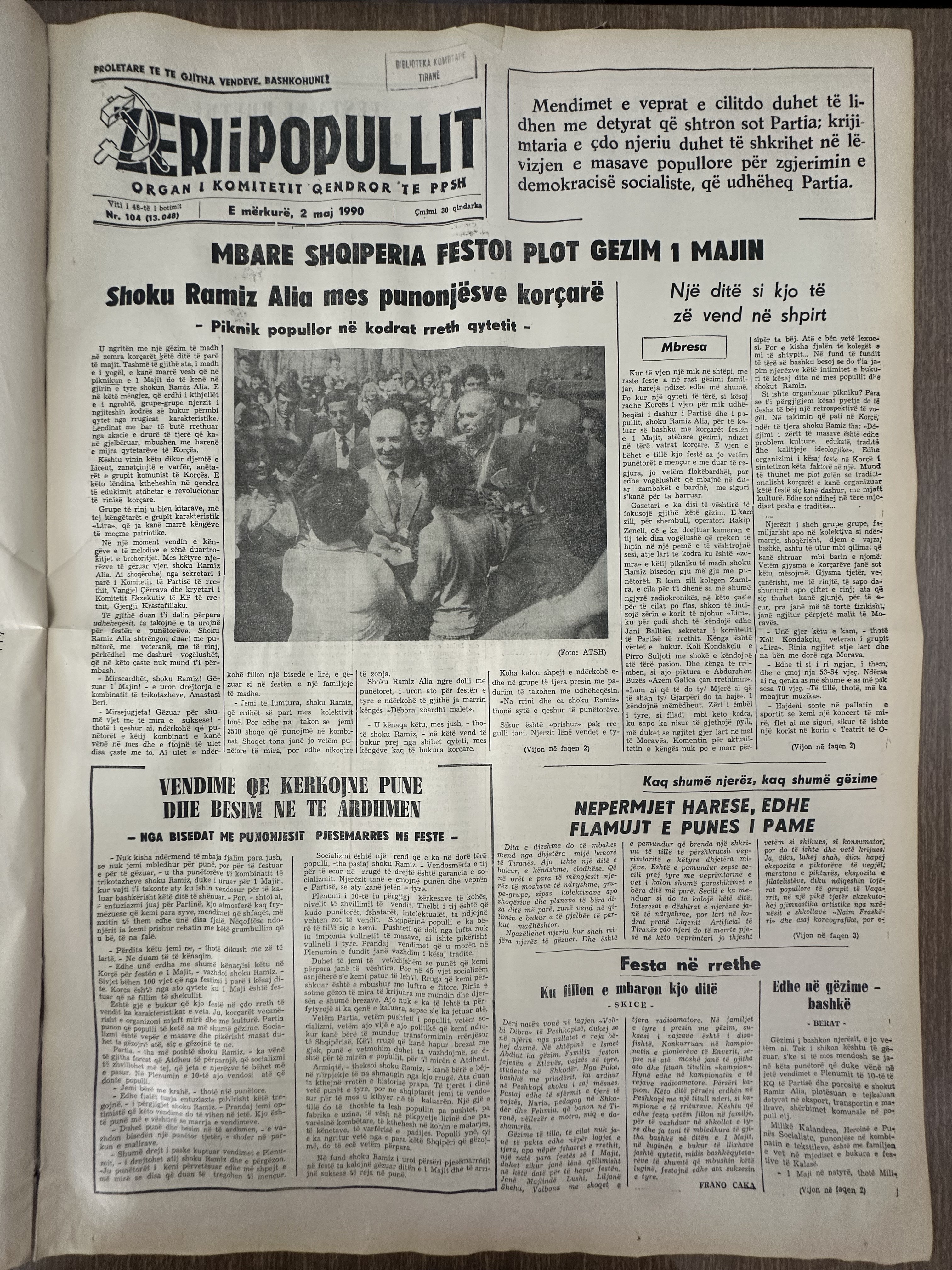 Zëri i Popullit 1990-05-02