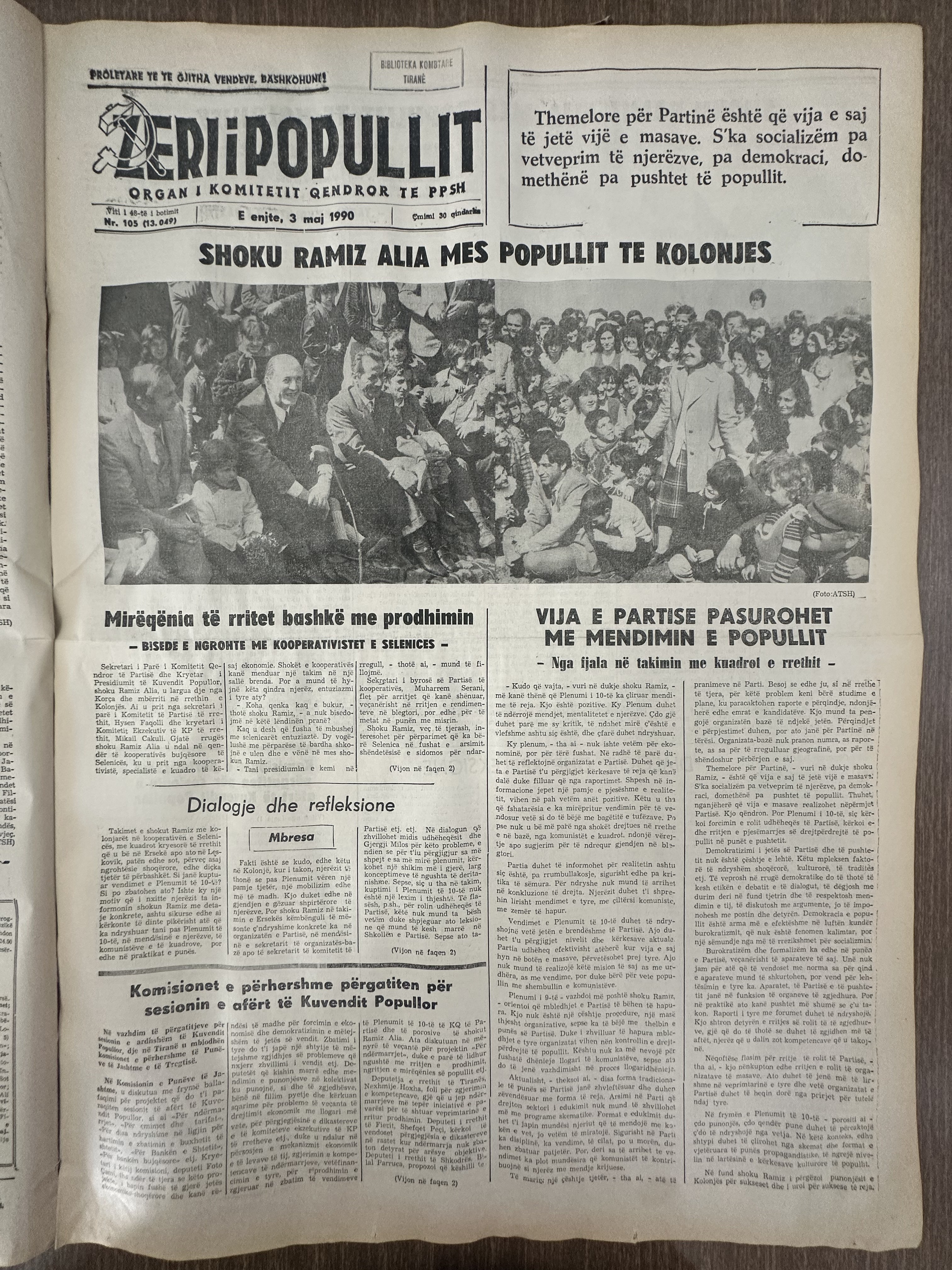 Zëri i Popullit 1990-05-03