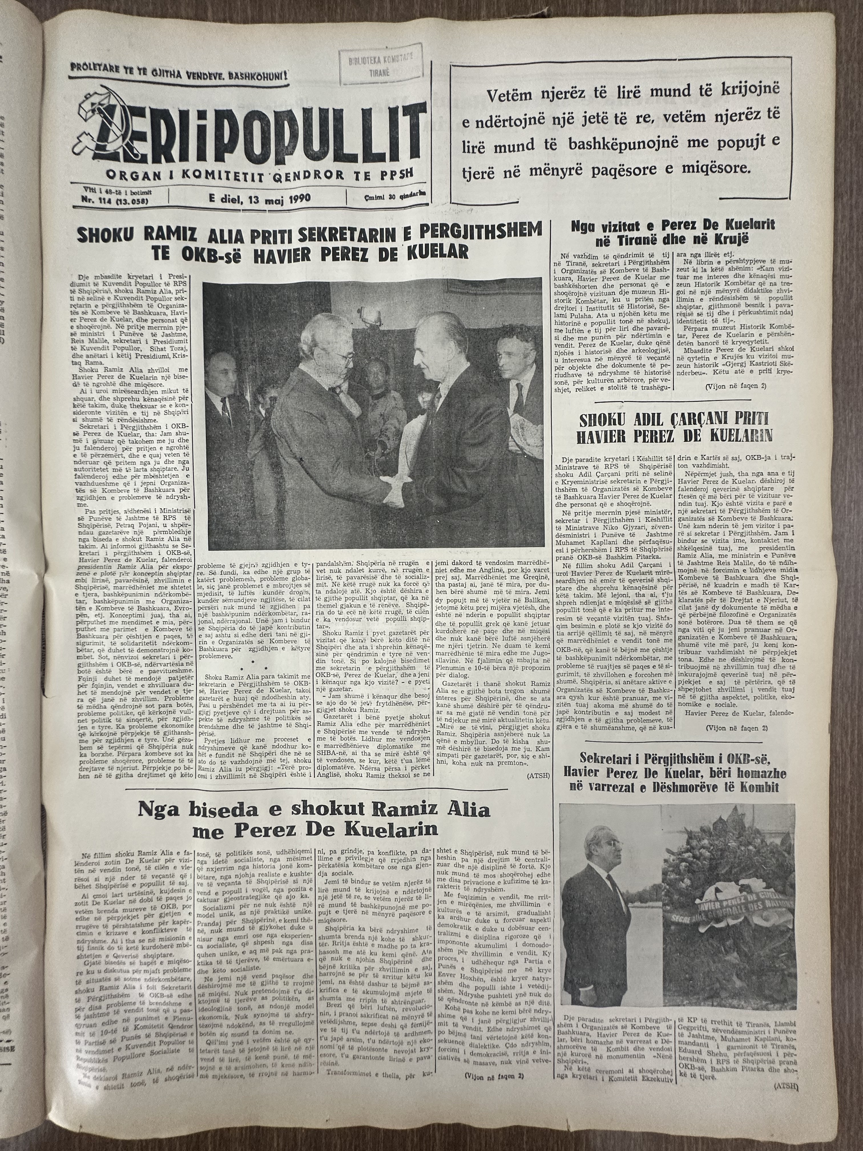 Zëri i Popullit 1990-05-13