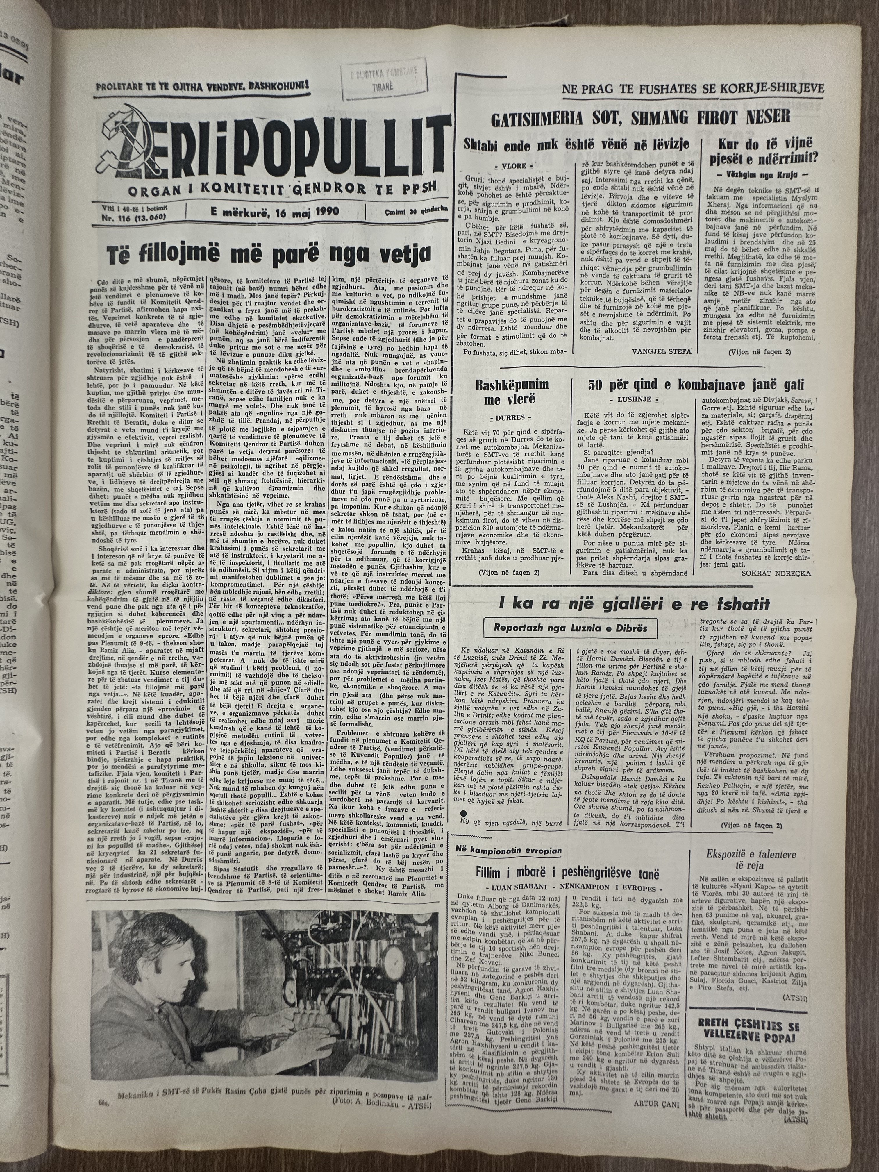 Zëri i Popullit 1990-05-16