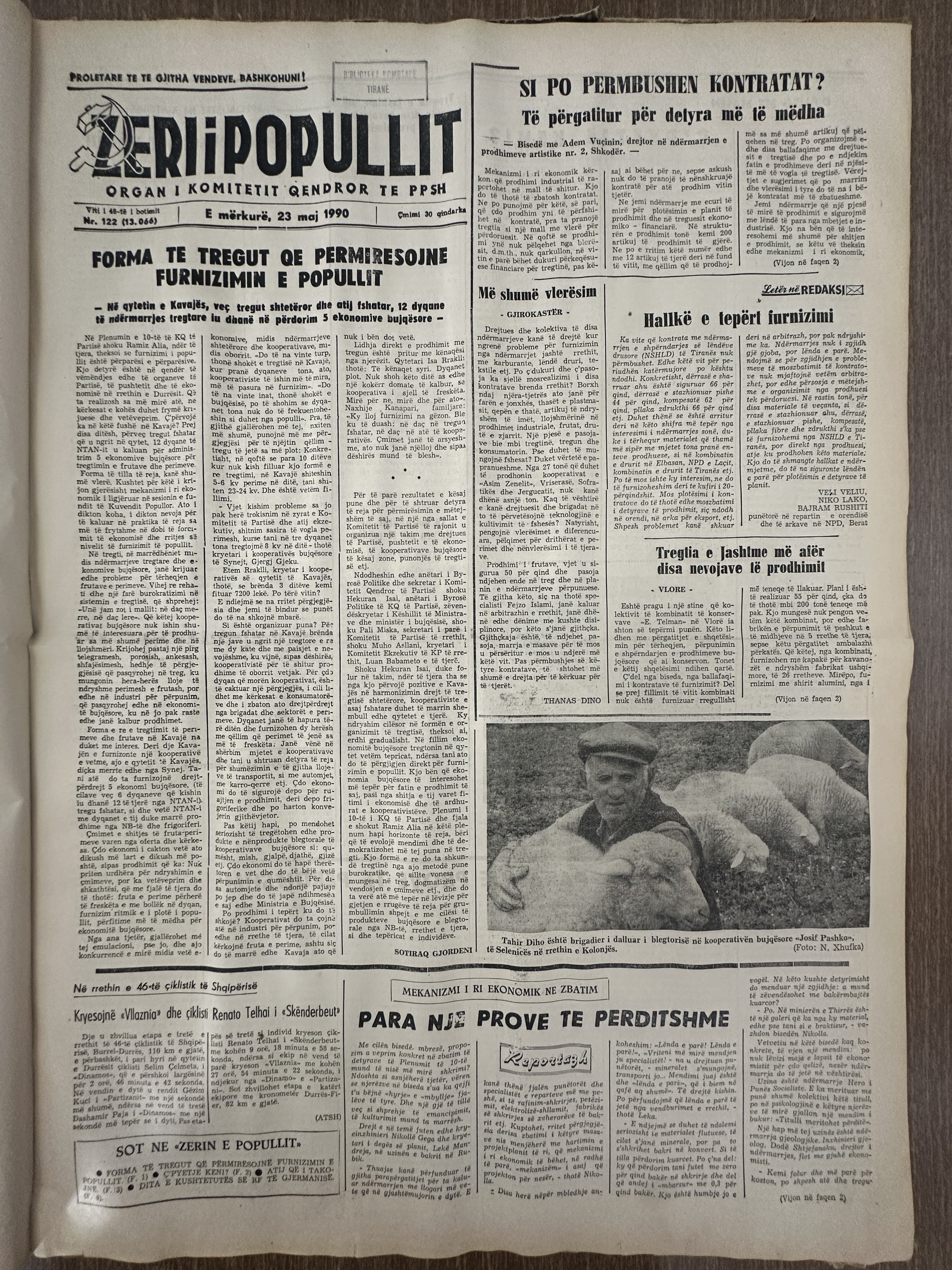 Zëri i Popullit 1990-05-23