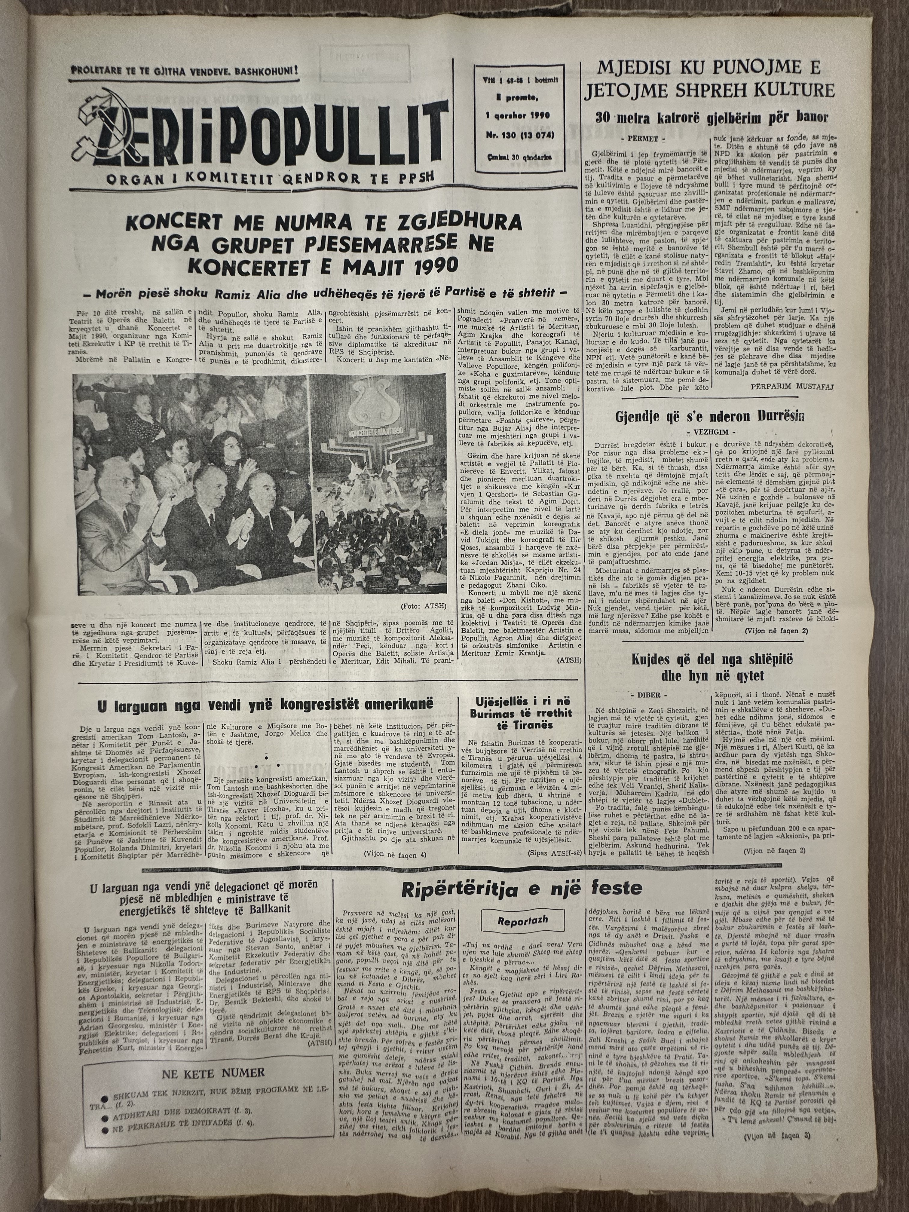 Zëri i Popullit 1990-06-01