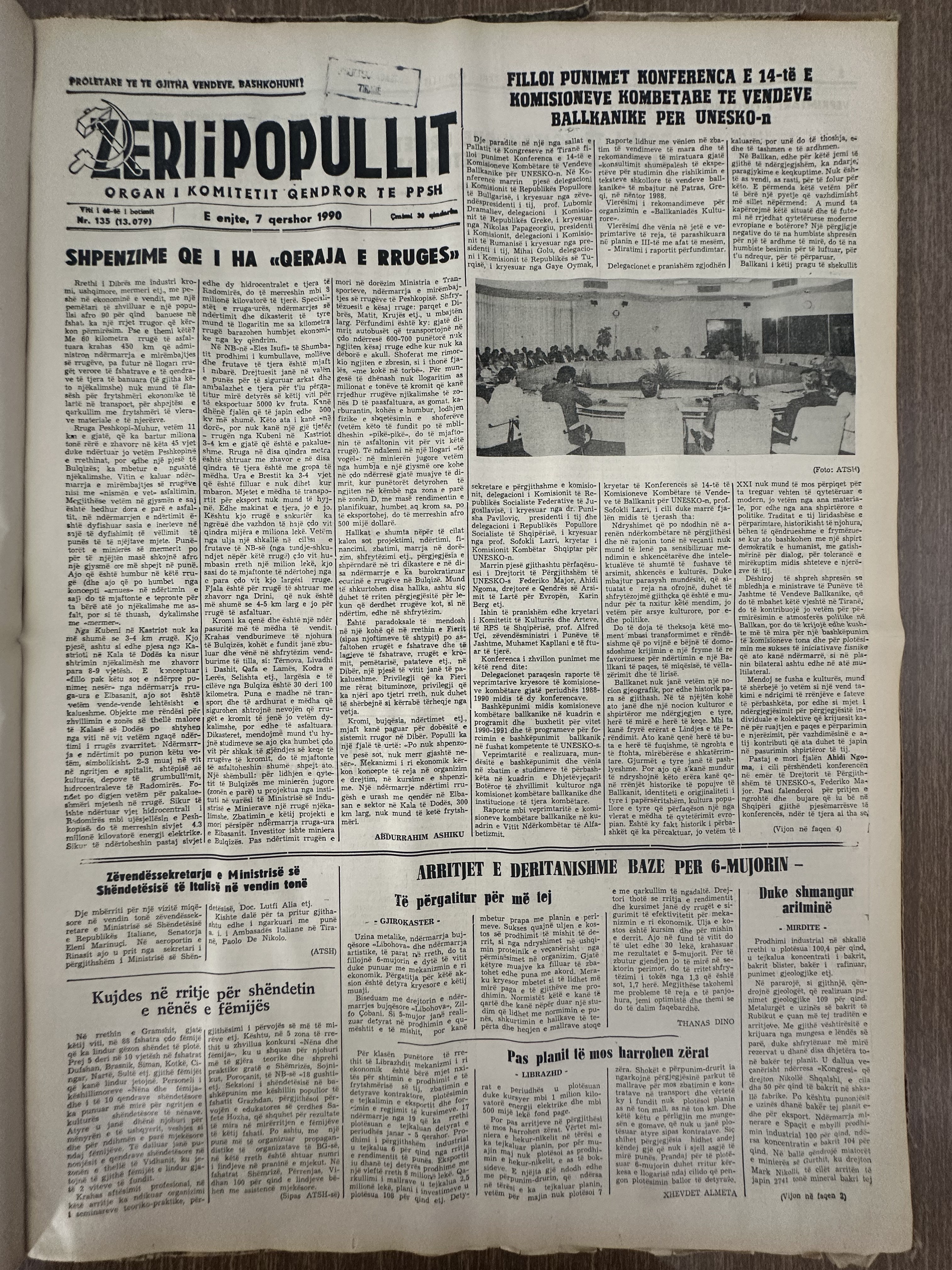 Zëri i Popullit 1990-06-07