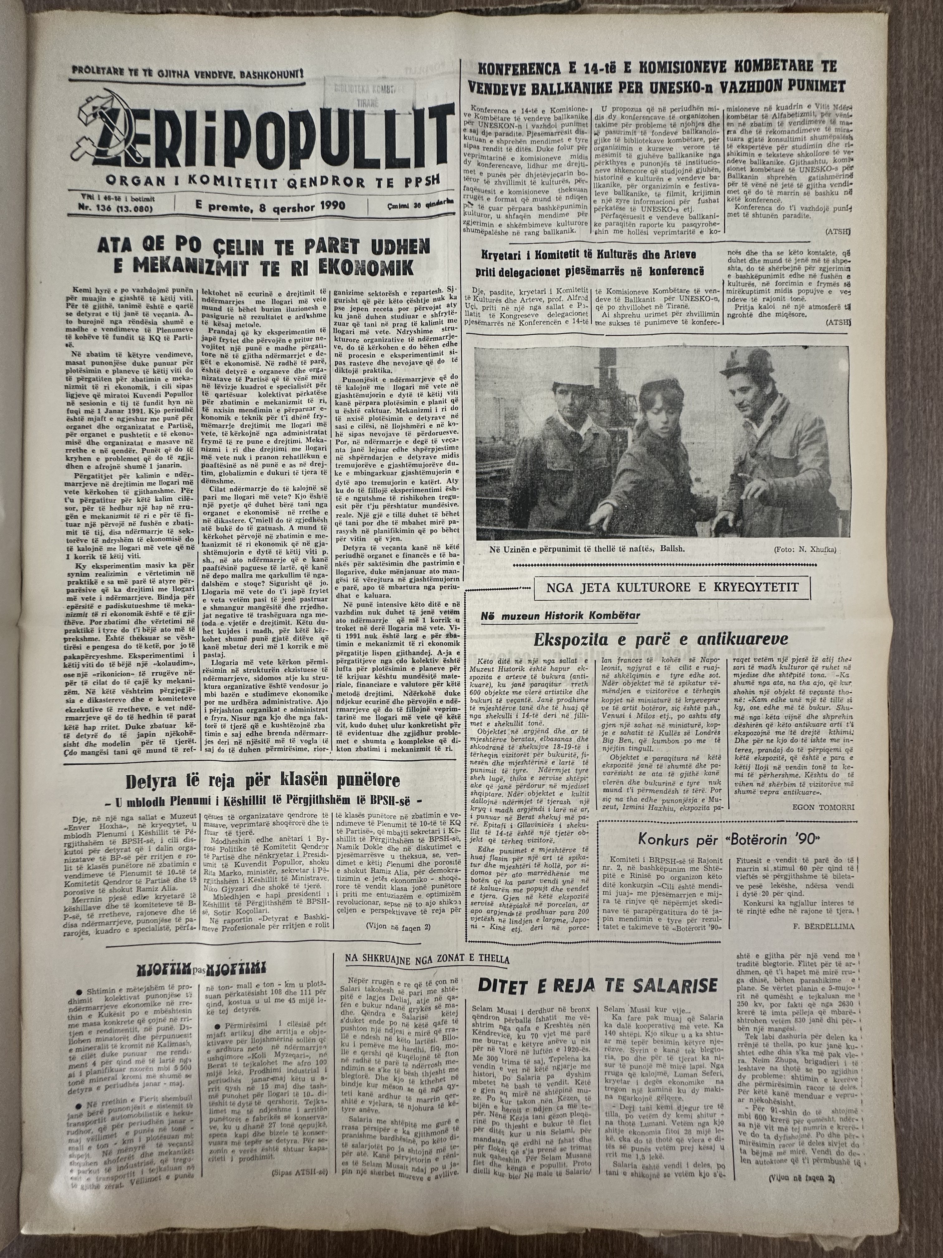 Zëri i Popullit 1990-06-08