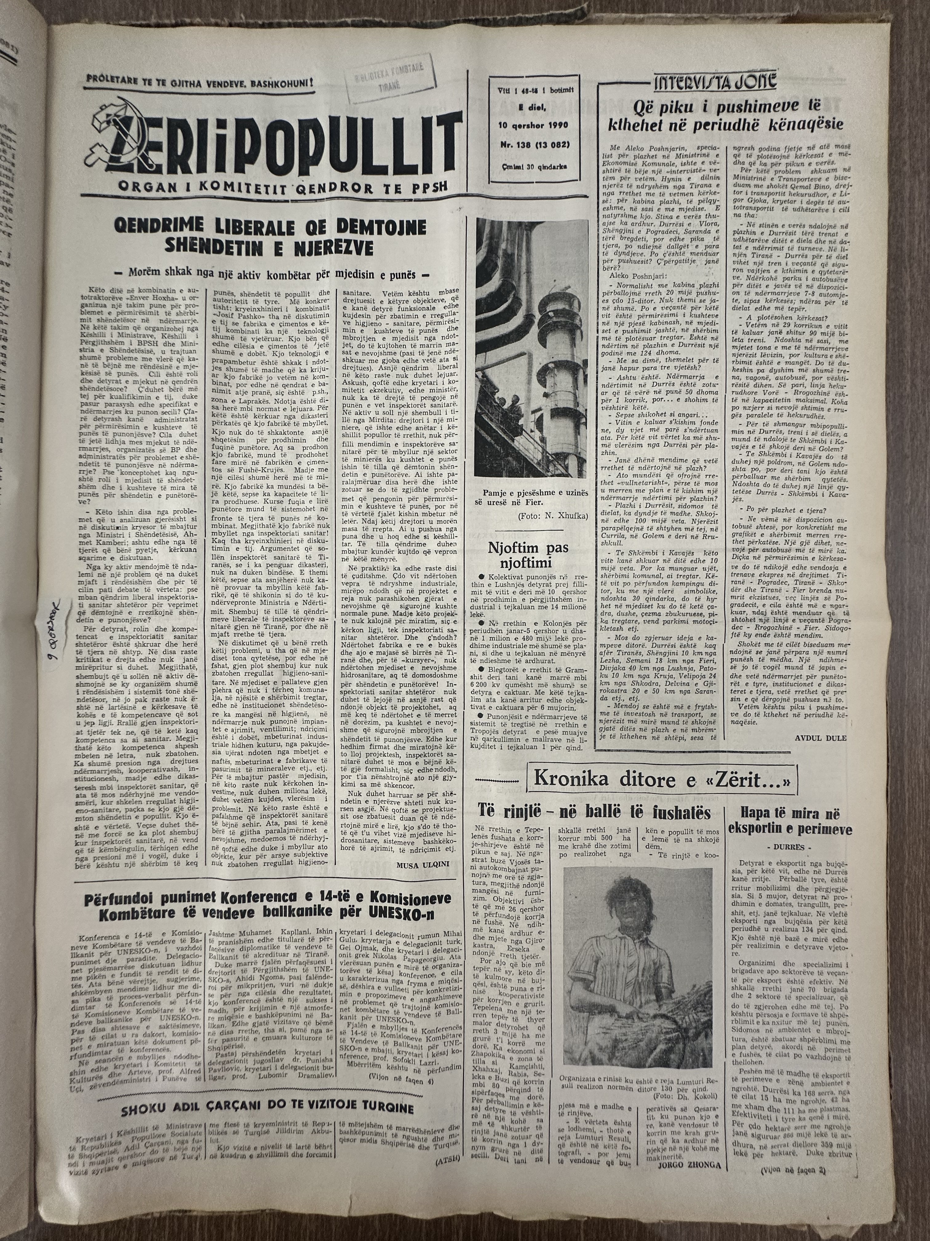 Zëri i Popullit 1990-06-10