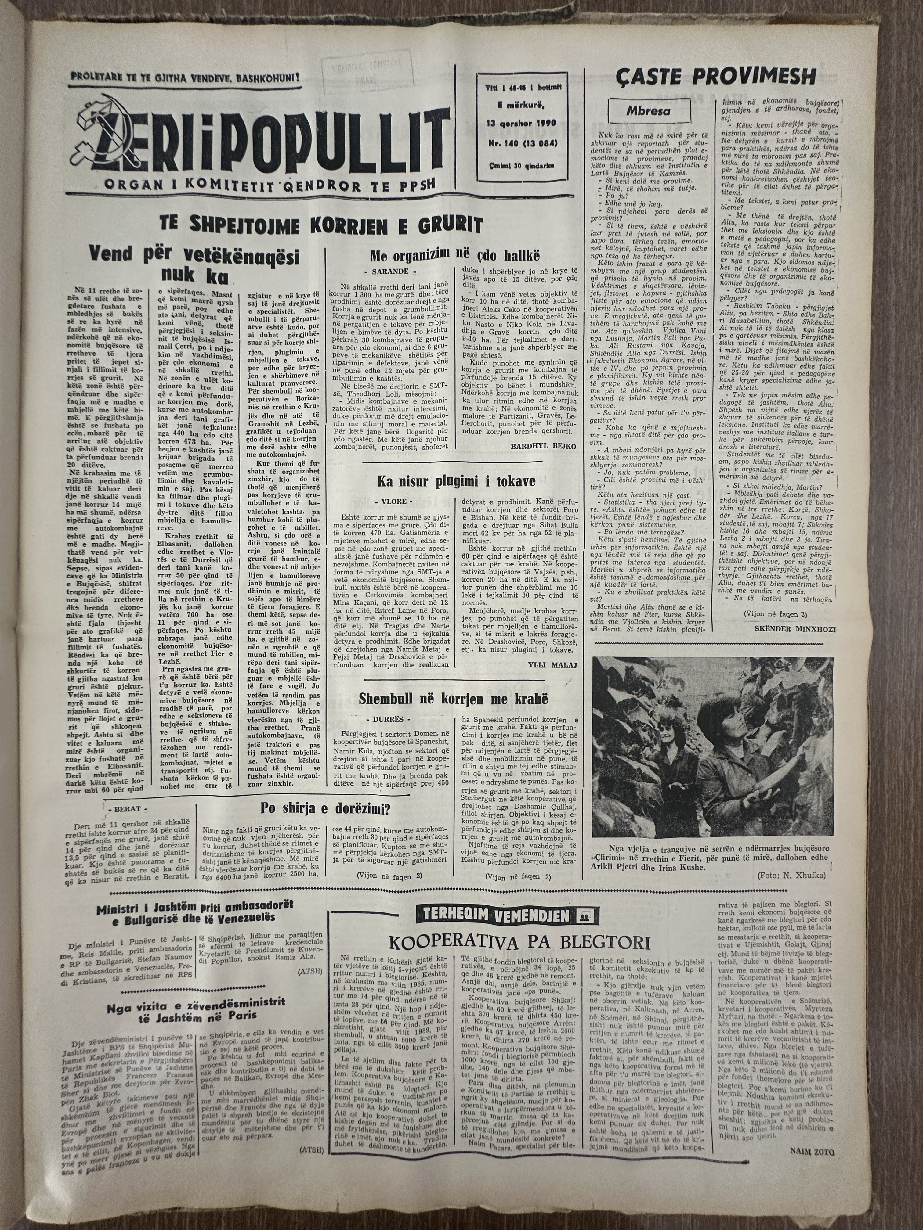 Zëri i Popullit 1990-06-13
