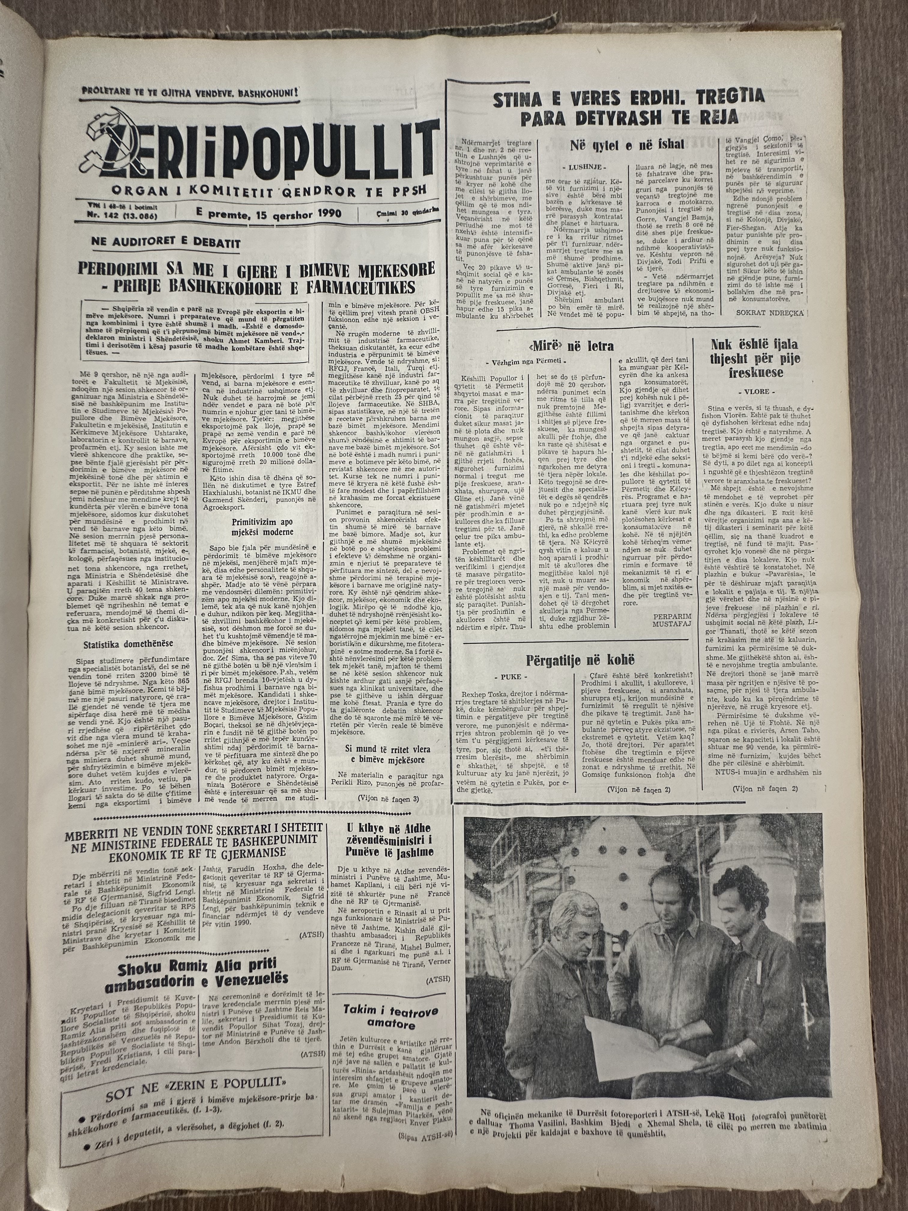 Zëri i Popullit 1990-06-15