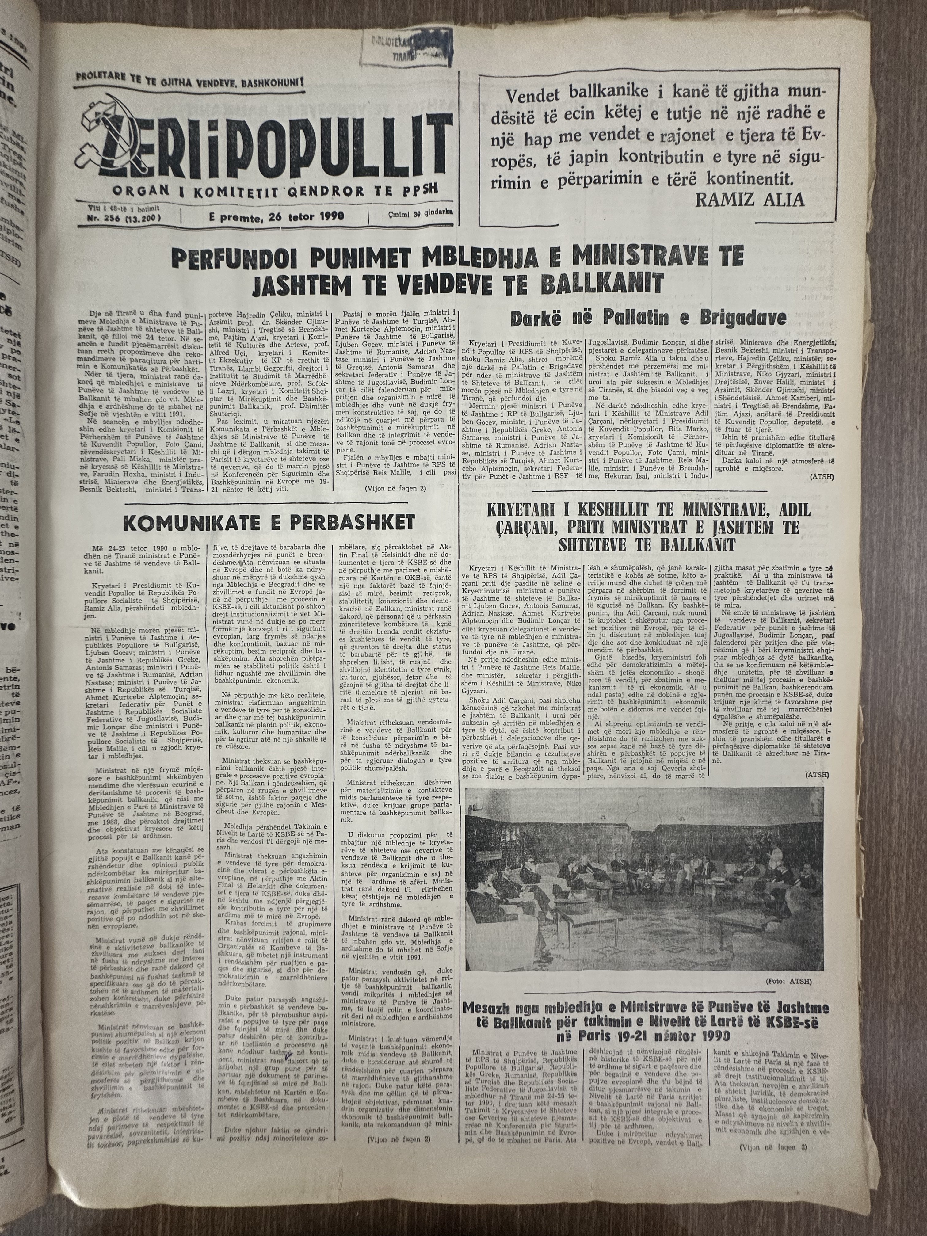 Zëri i Popullit 1990-10-26