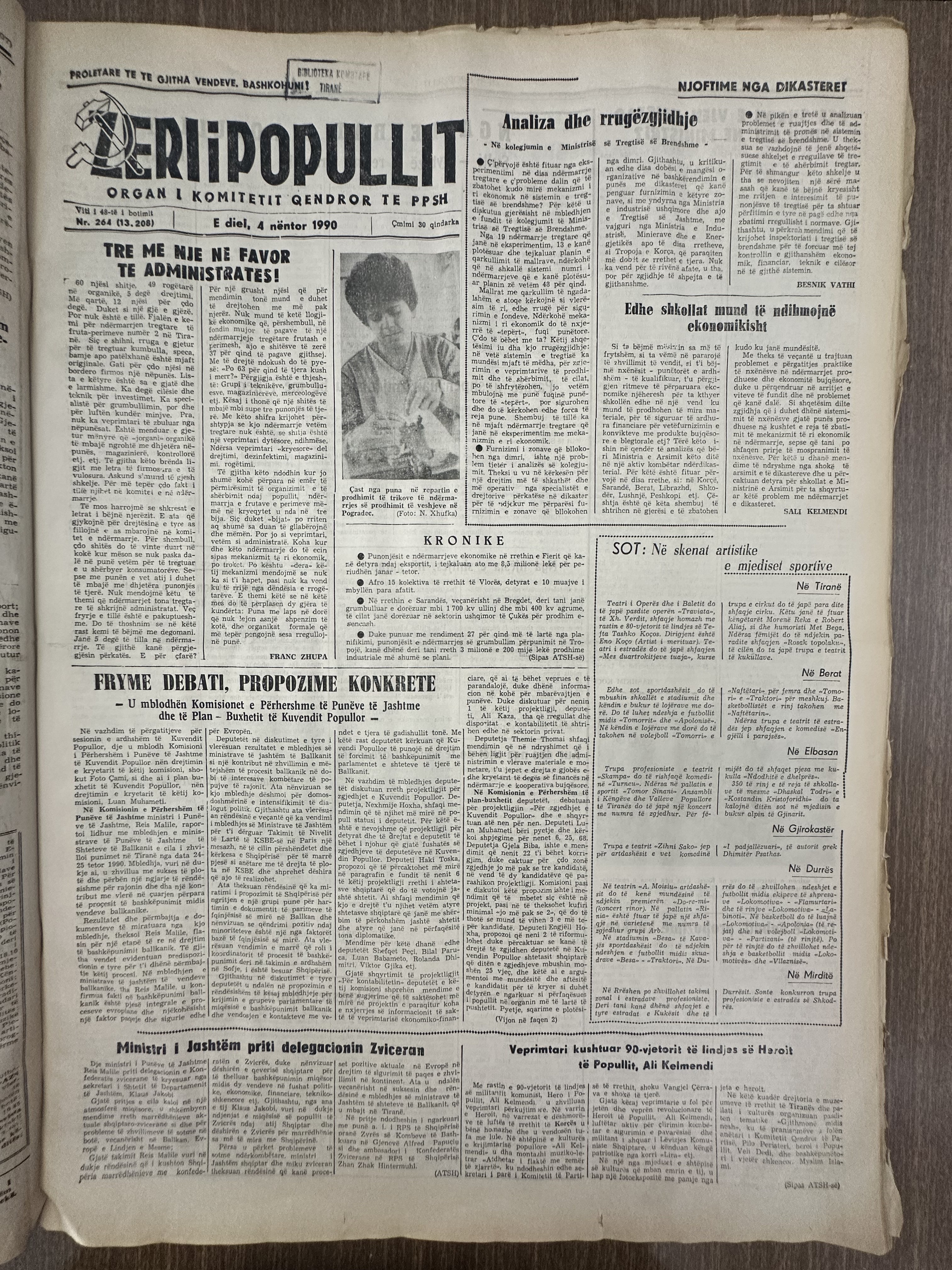 Zëri i Popullit 1990-03-04