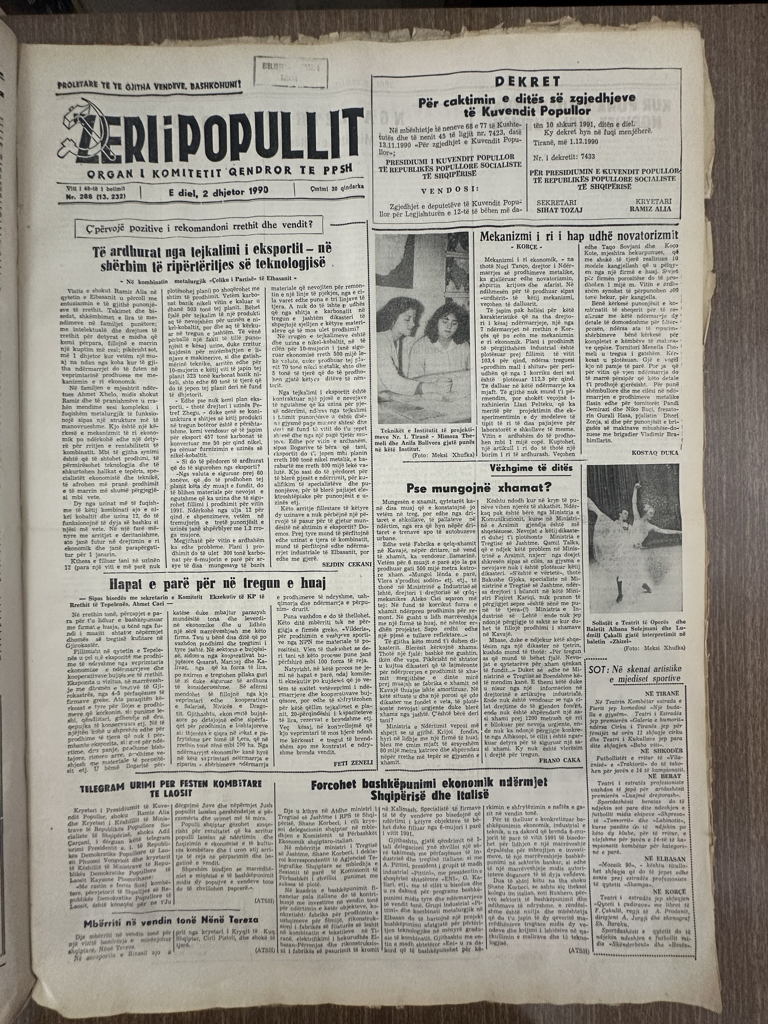 Zëri i Popullit 1990-06-02