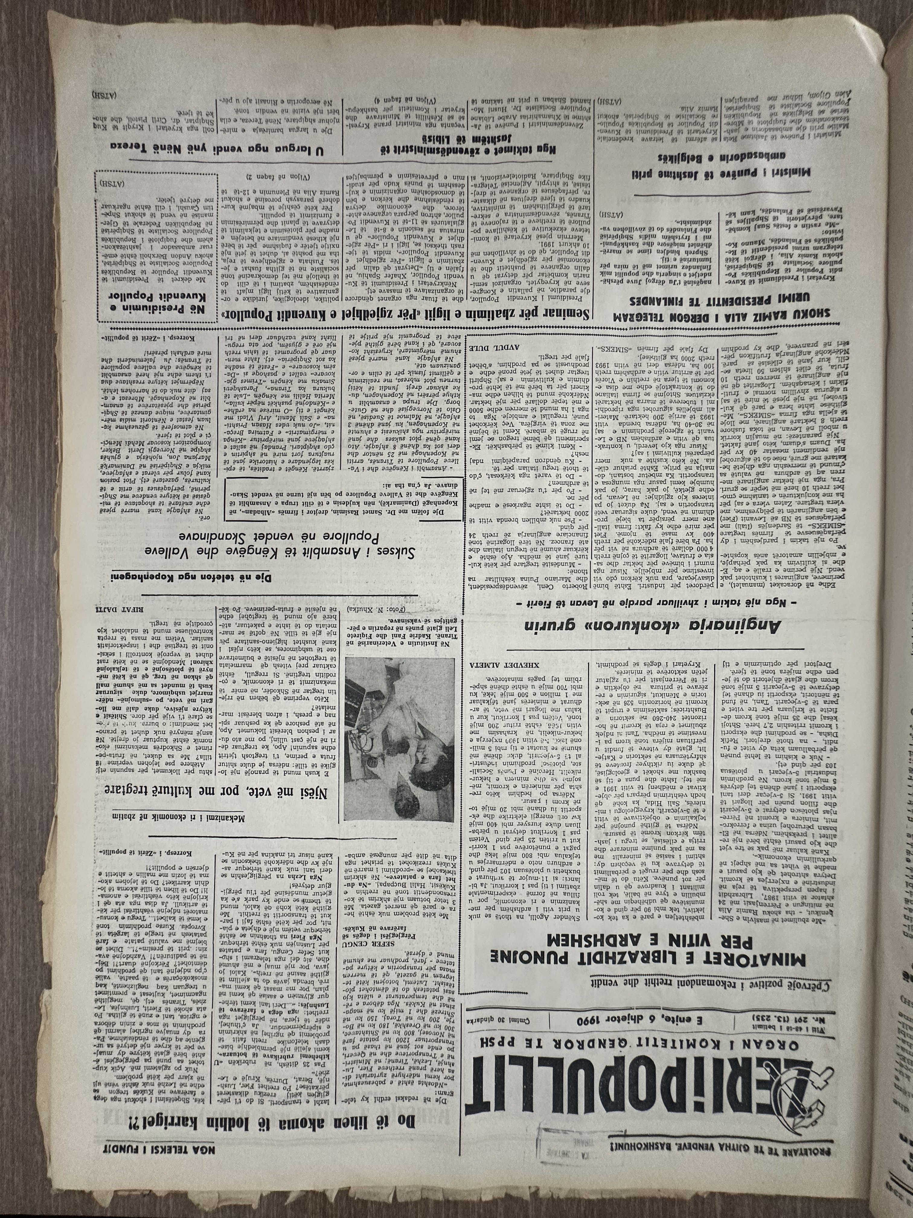 Zëri i Popullit 1990-12-06