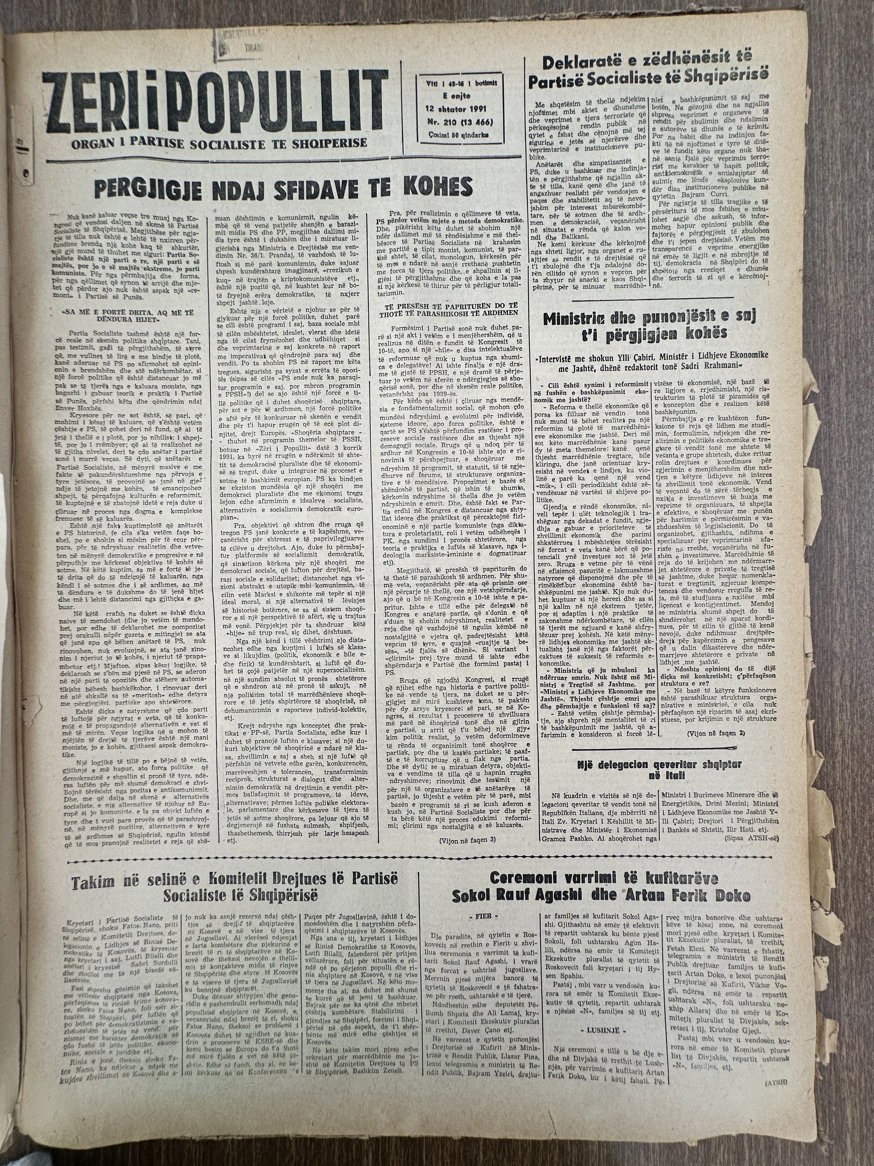 Zëri i Popullit 1991-03-02
