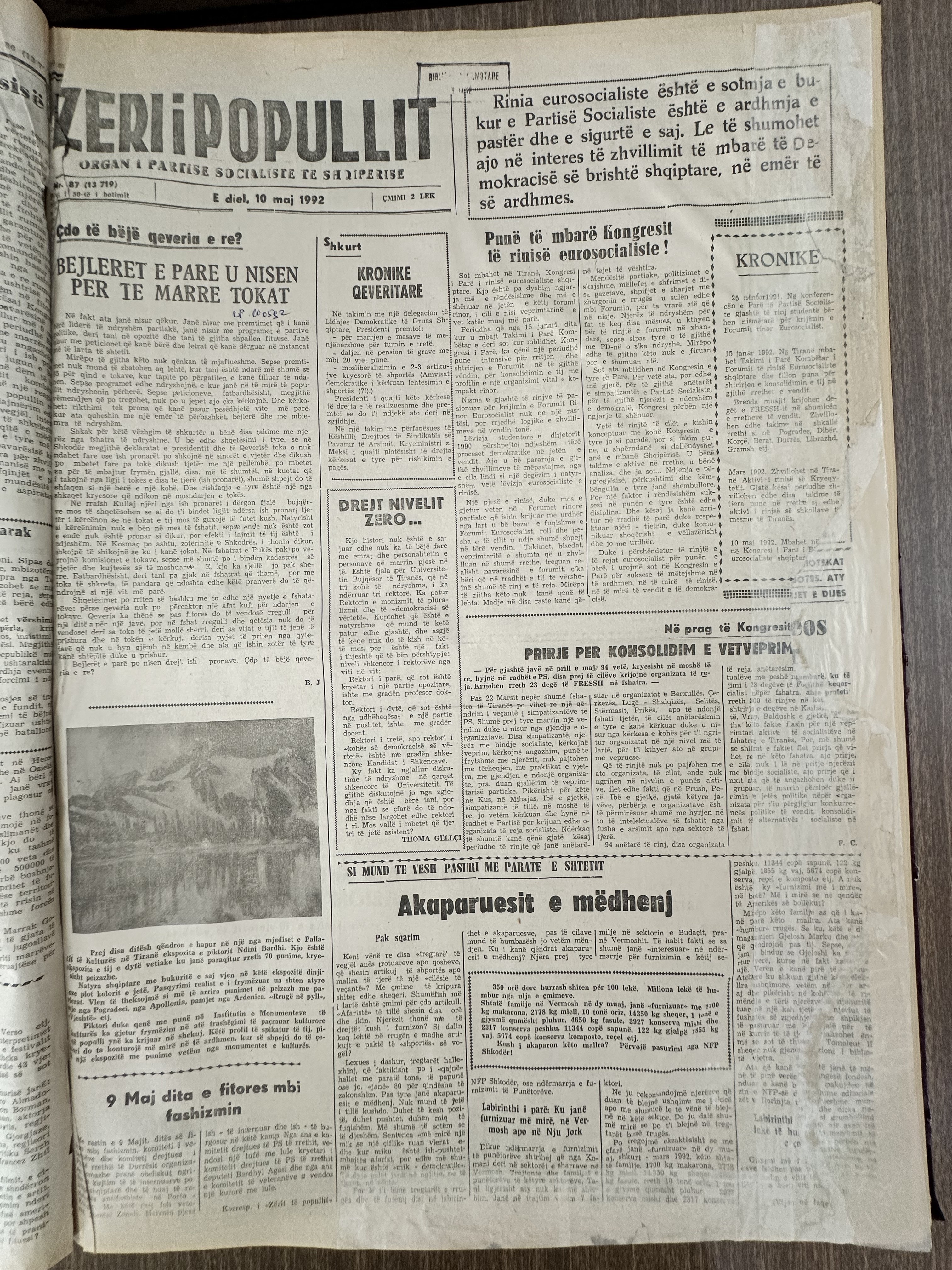 Zëri i Popullit 1992-05-10