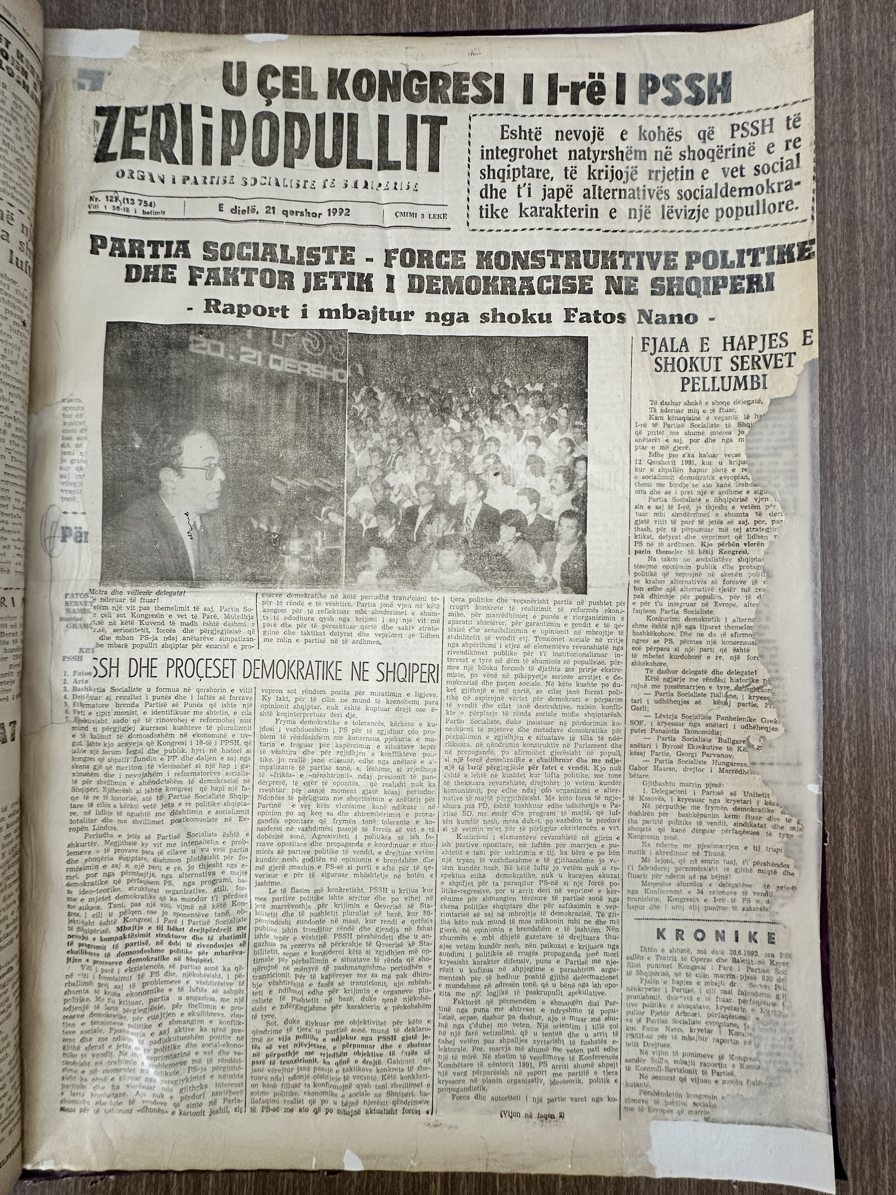Zëri i Popullit 1992-06-21