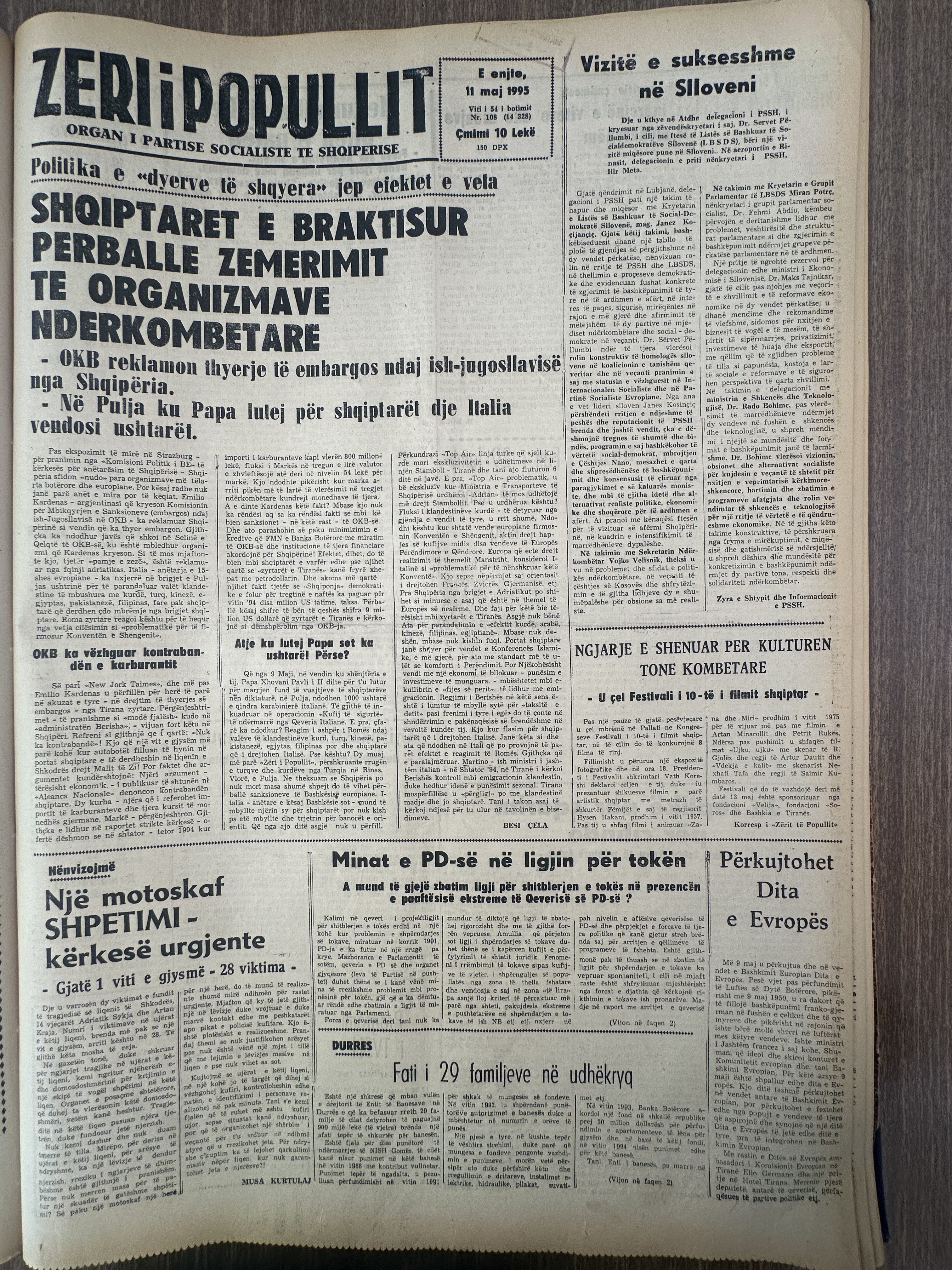 Zëri i Popullit 1993-05-11