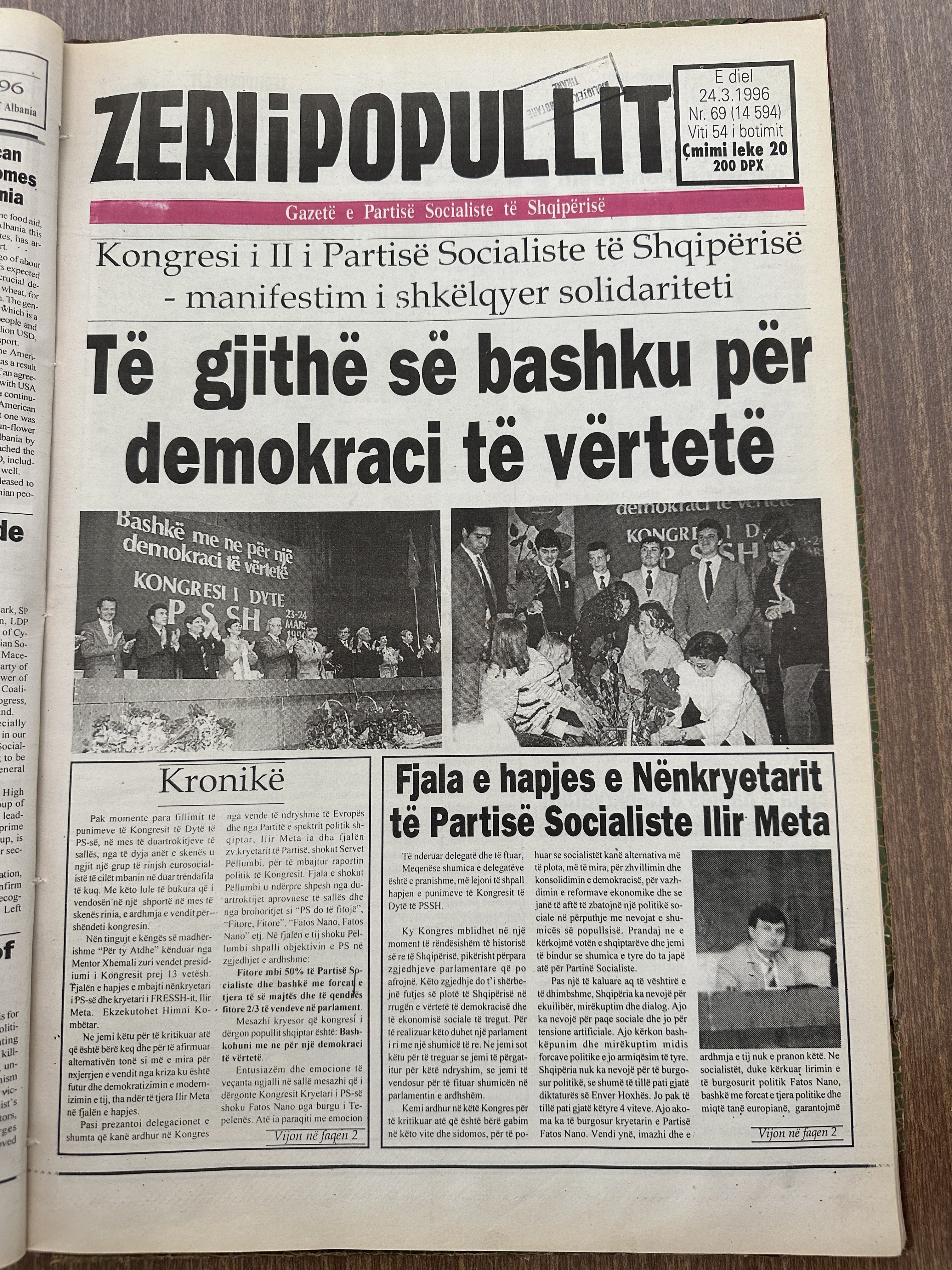 Zëri i Popullit 1996-03-24