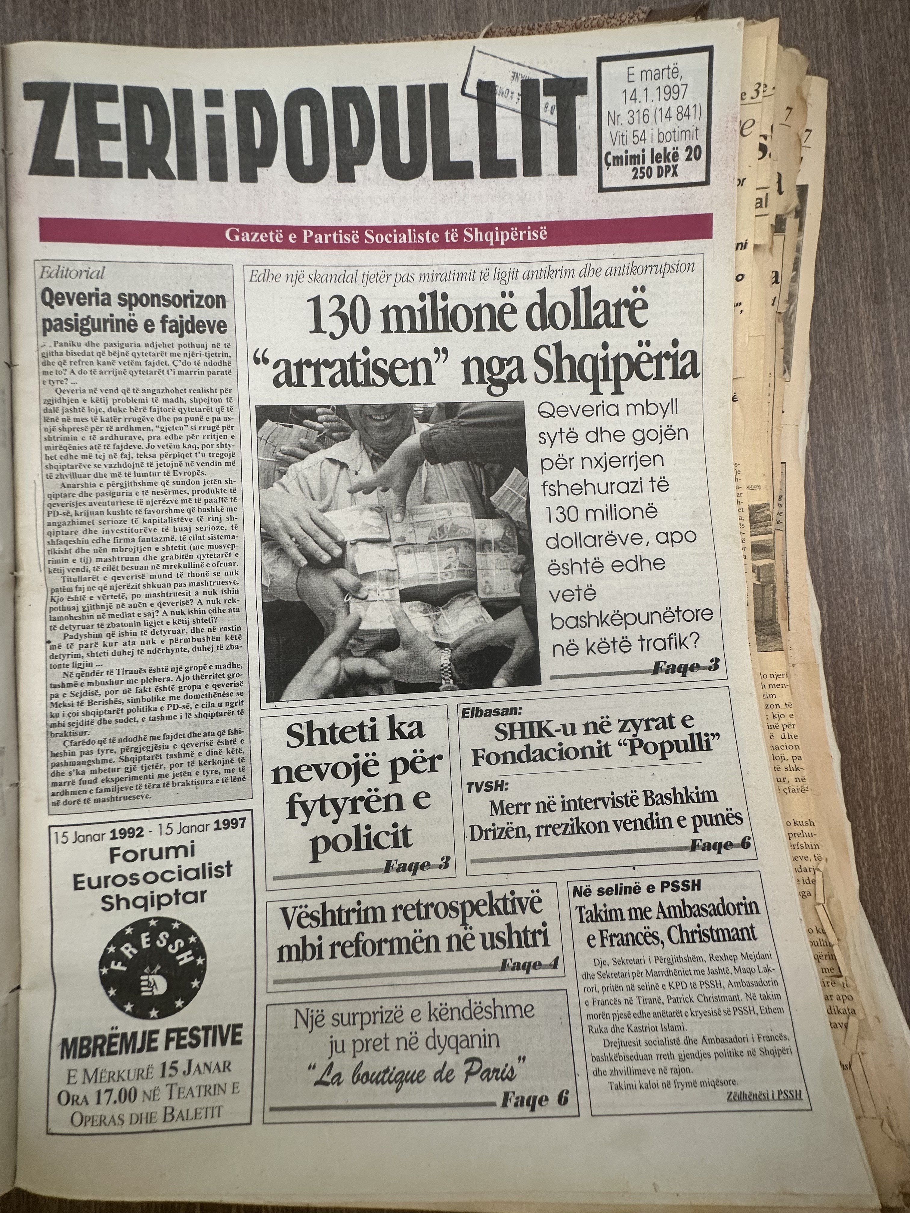Zëri i Popullit 1997-01-14