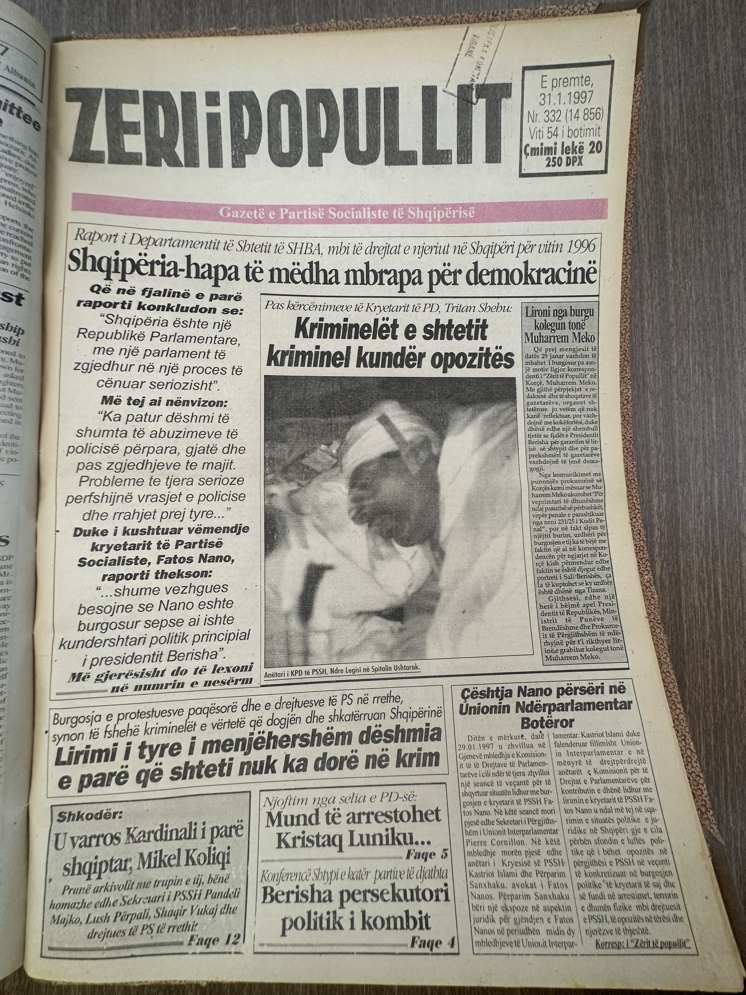 Zëri i Popullit 1997-01-31