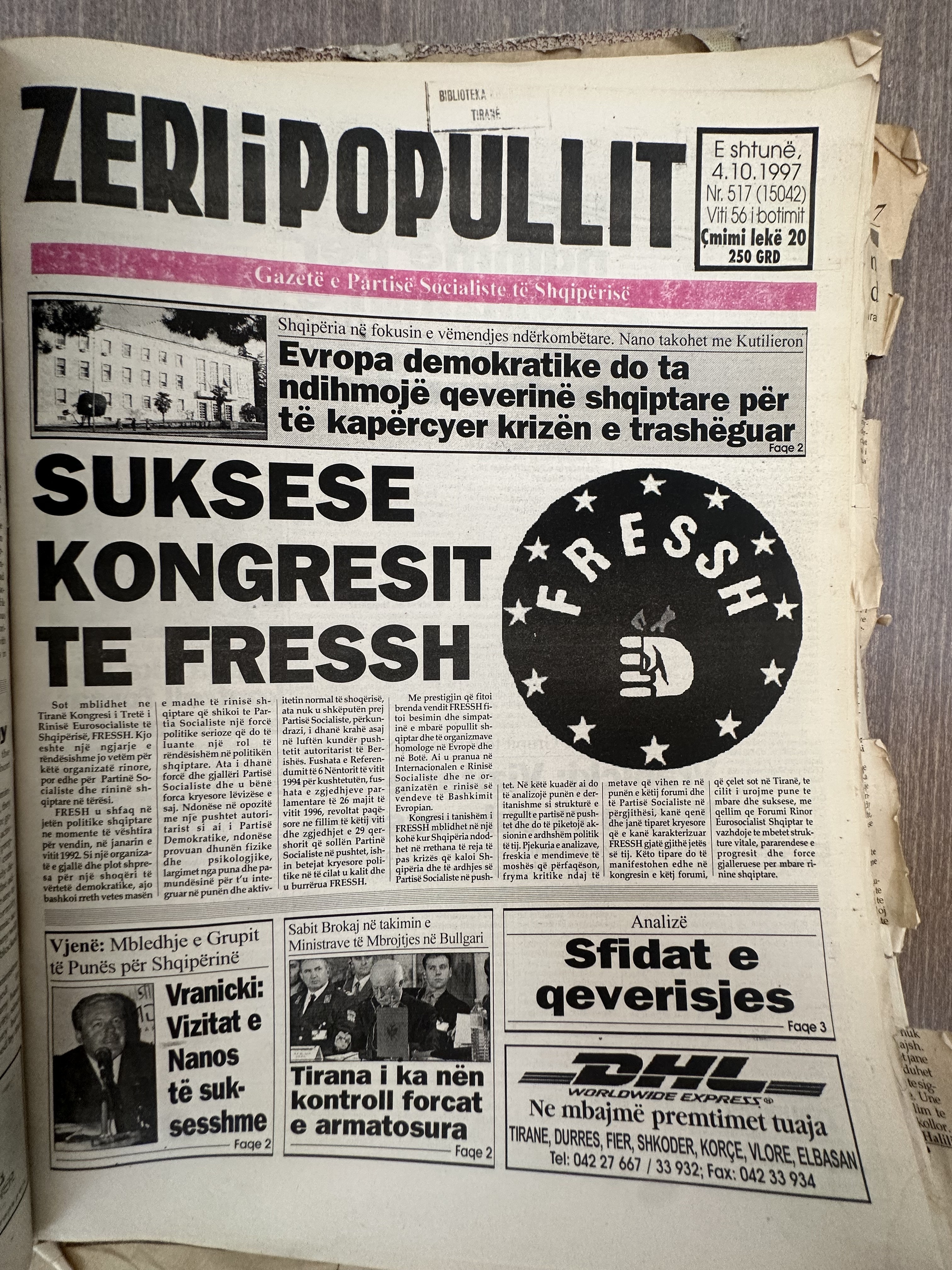 Zëri i Popullit 1997-10-04