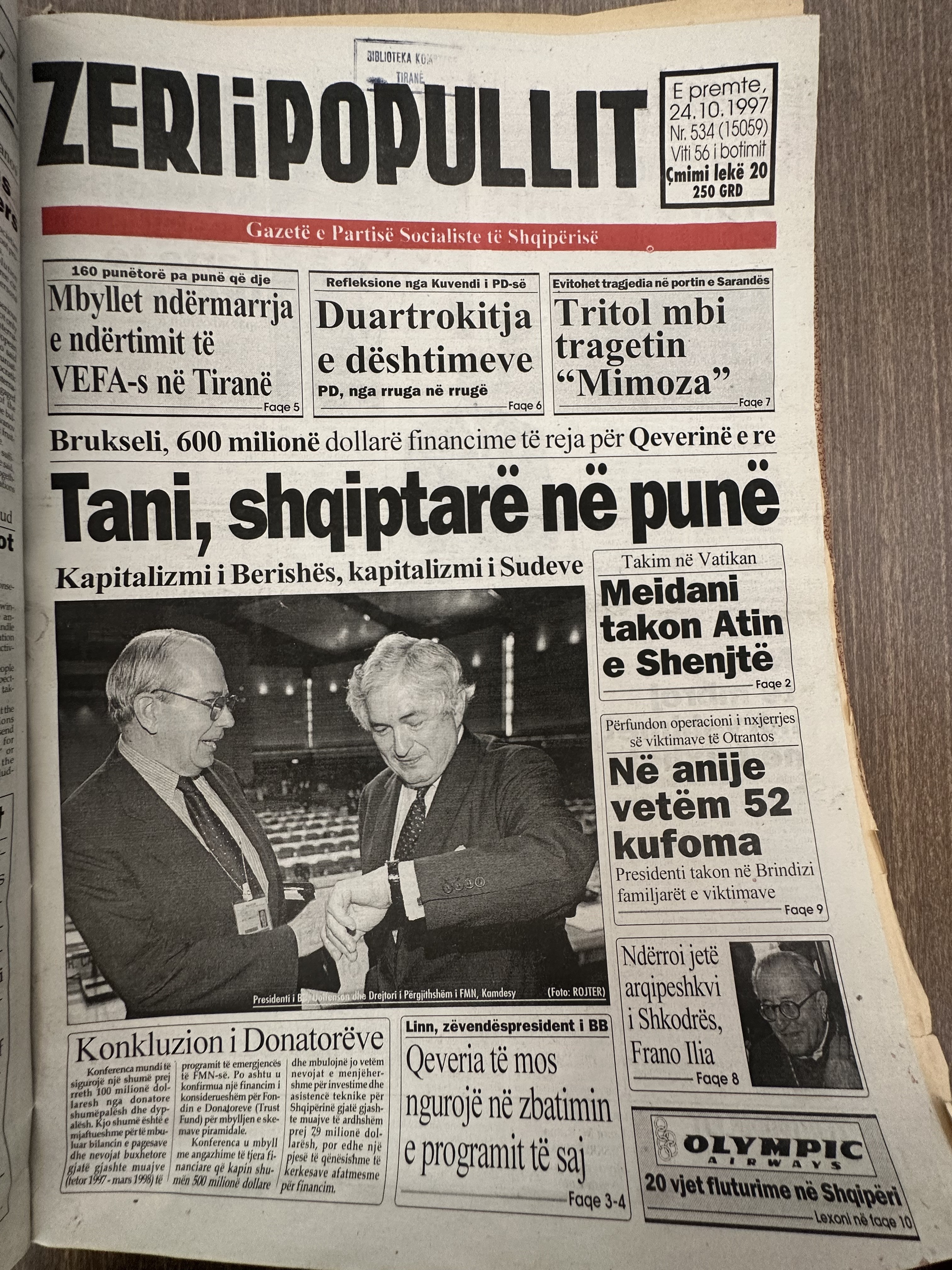 Zëri i Popullit 1997-10-24