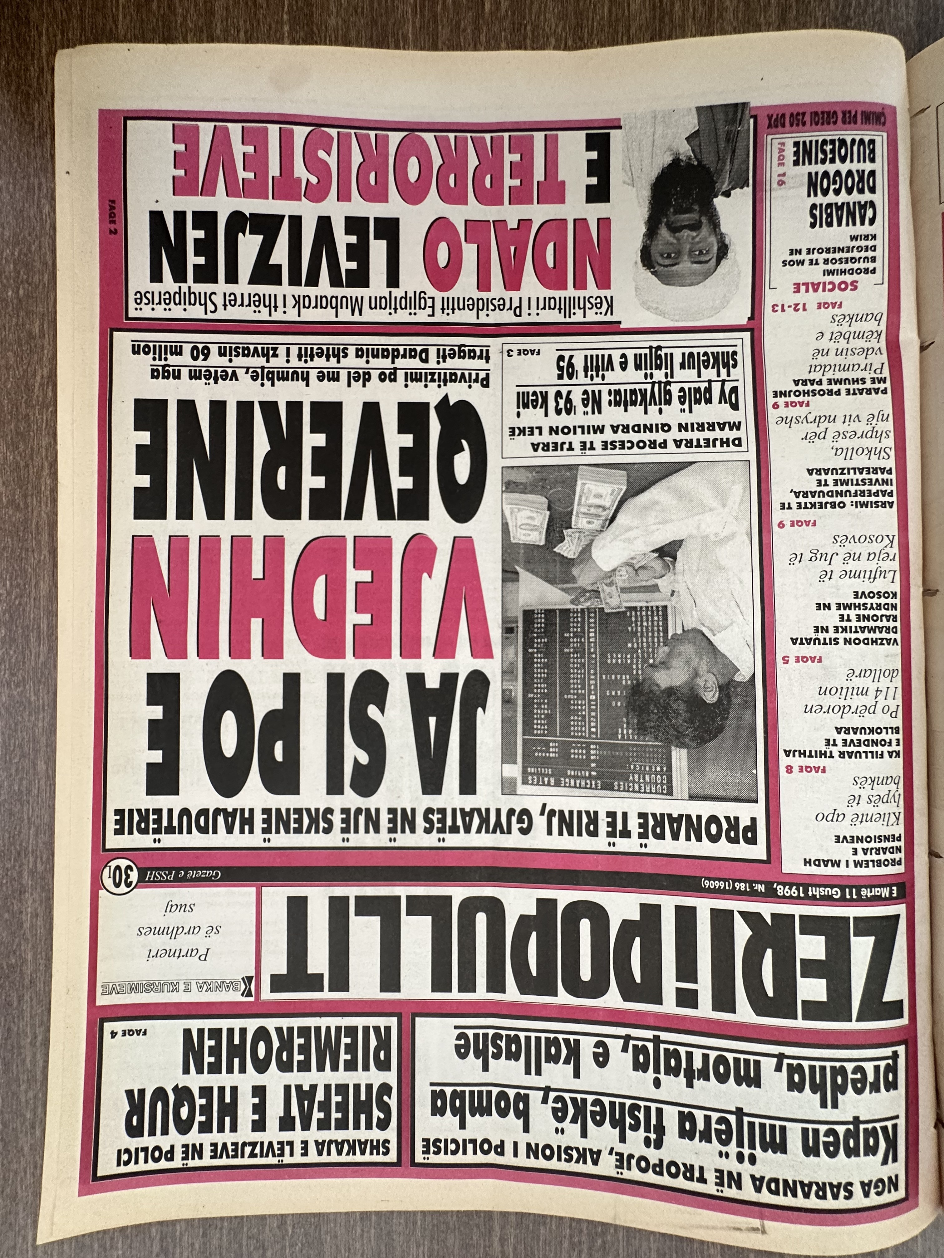 Zëri i Popullit 1998-08-11