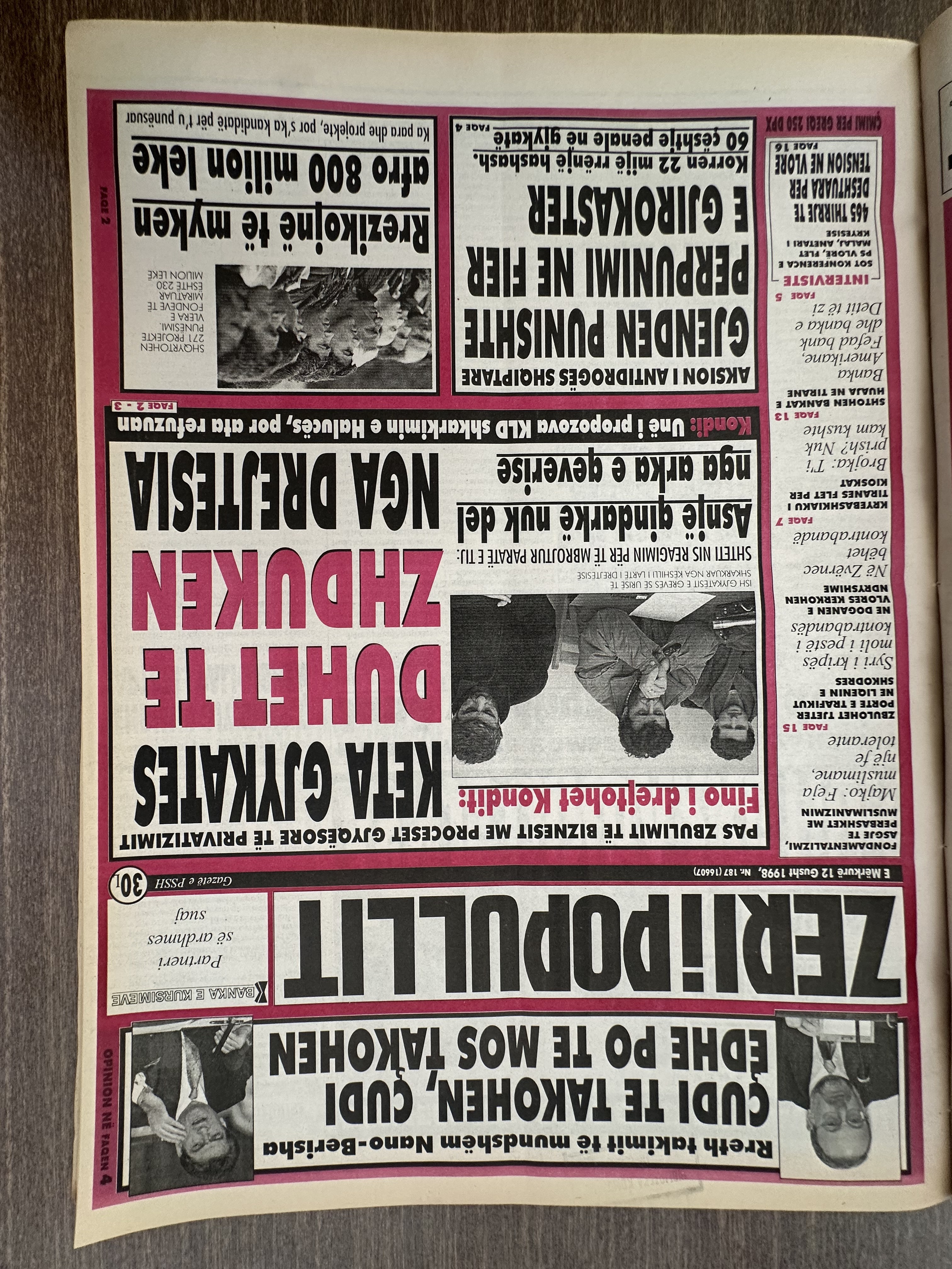 Zëri i Popullit 1998-08-12