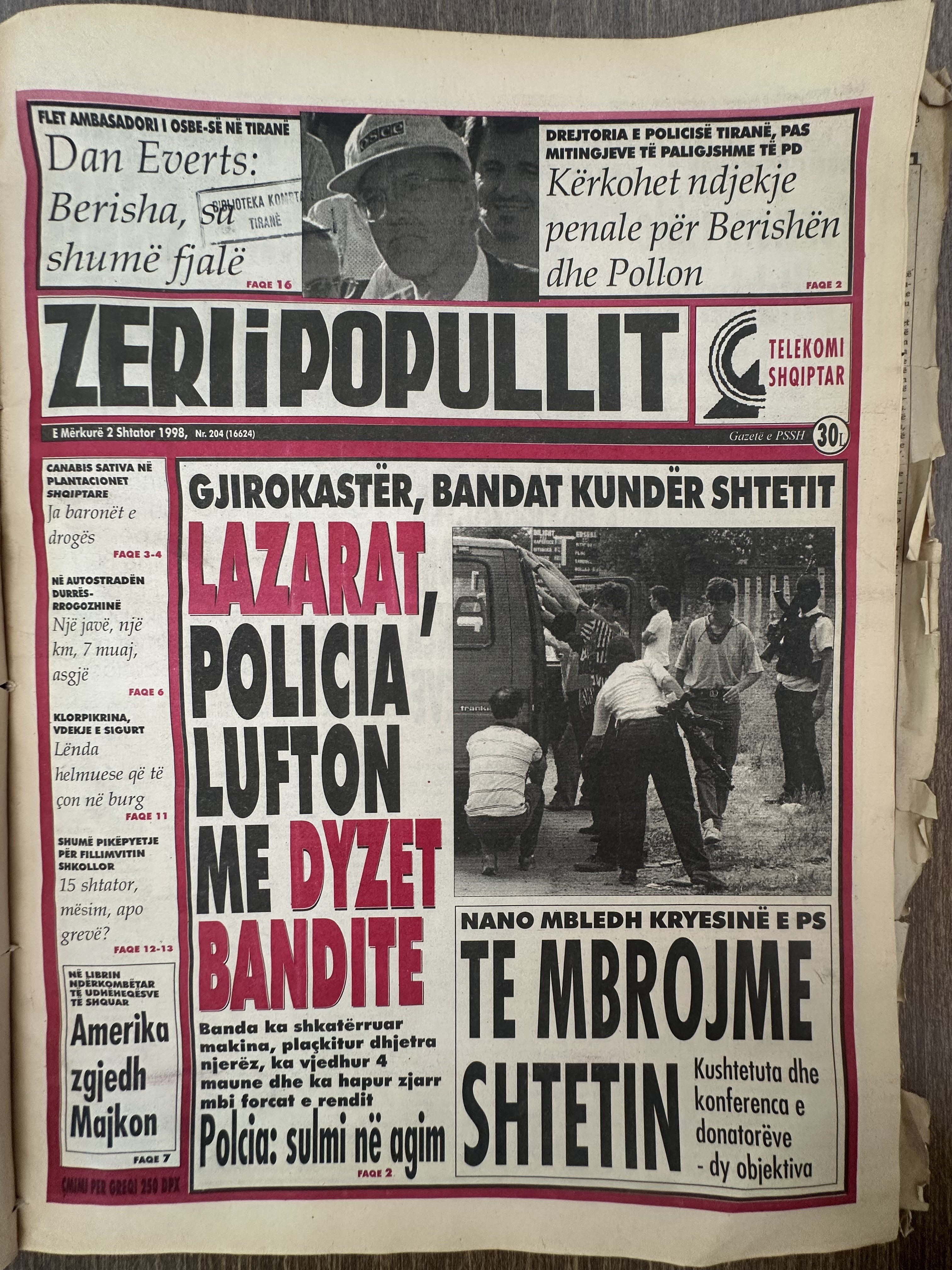 Zëri i Popullit 1998-09-02