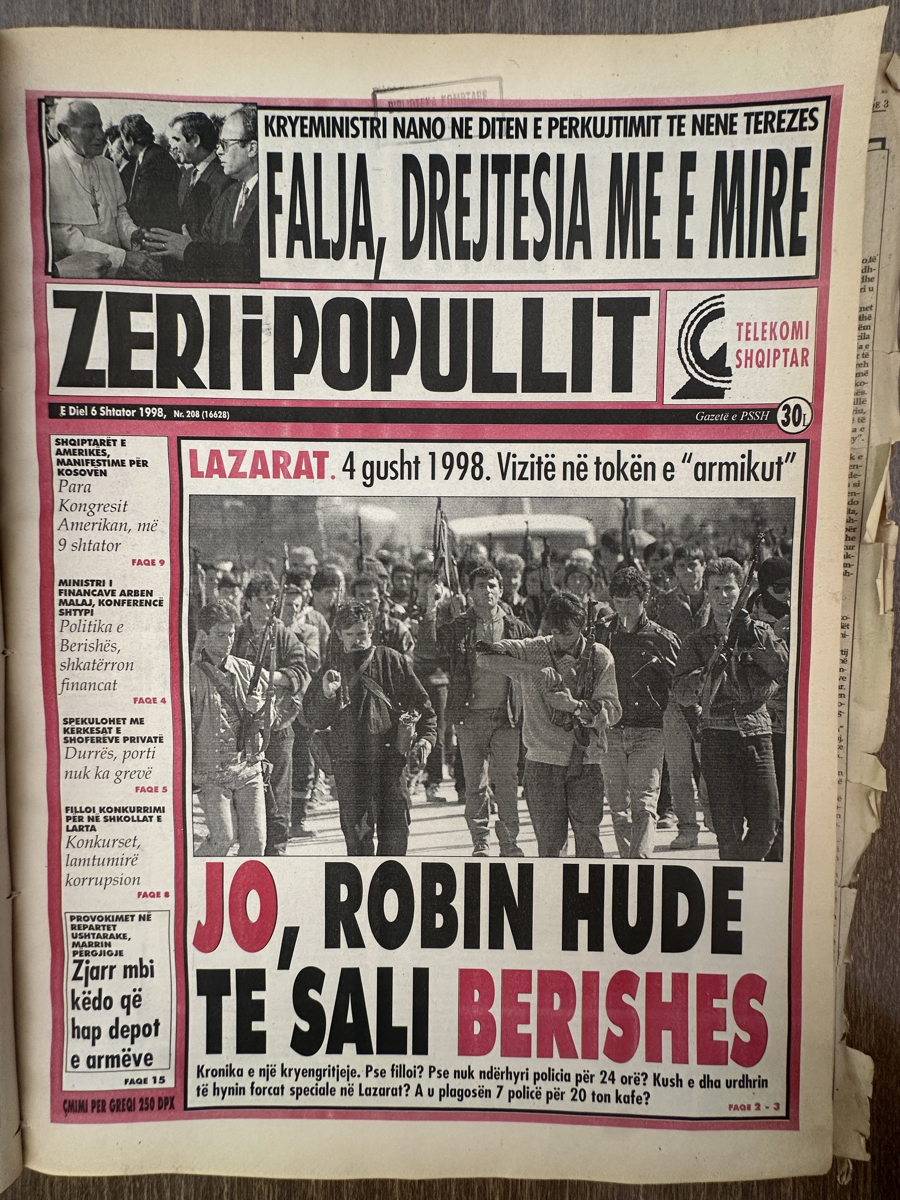 Zëri i Popullit 1998-02-06