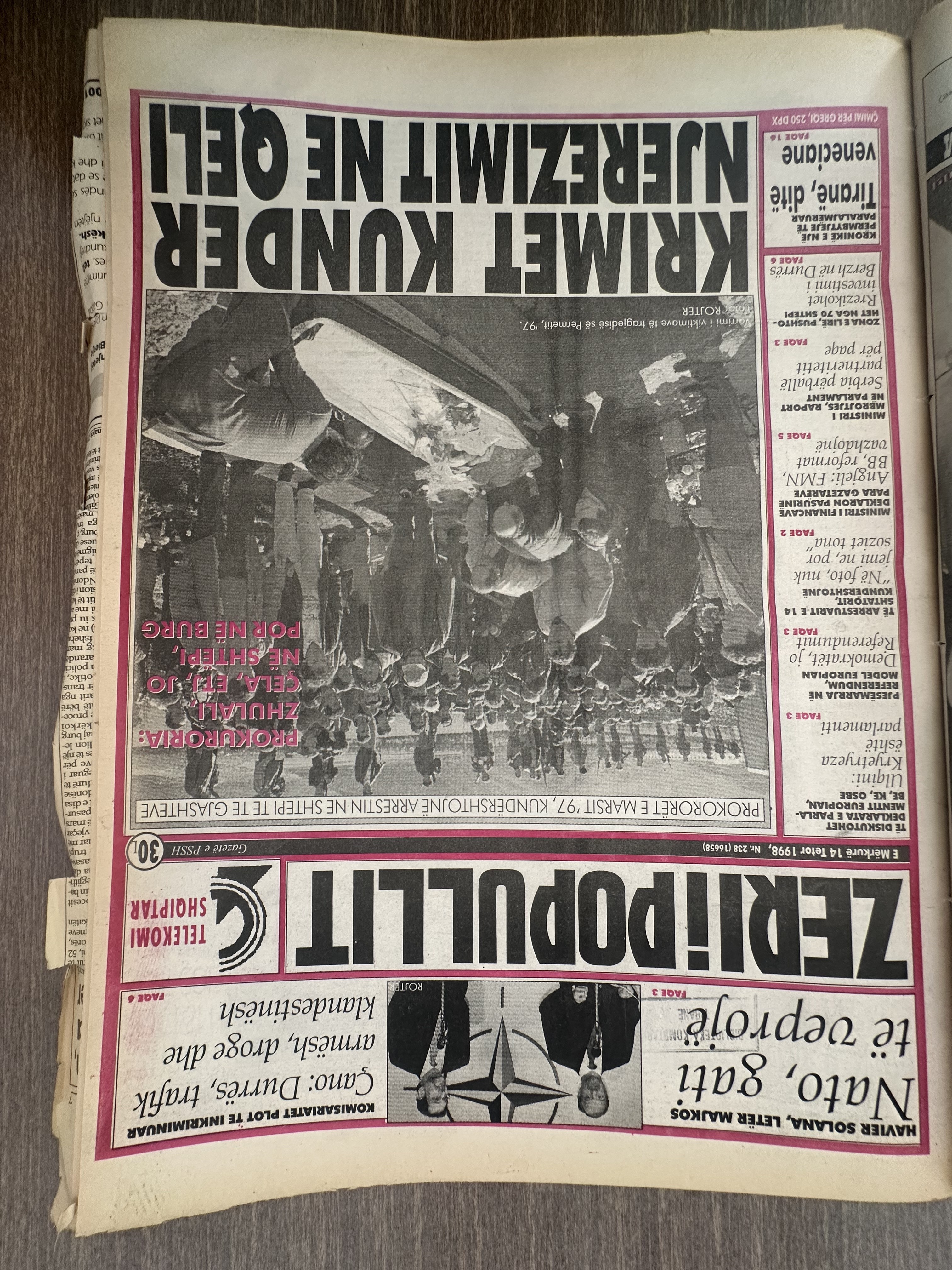Zëri i Popullit 1998-10-14