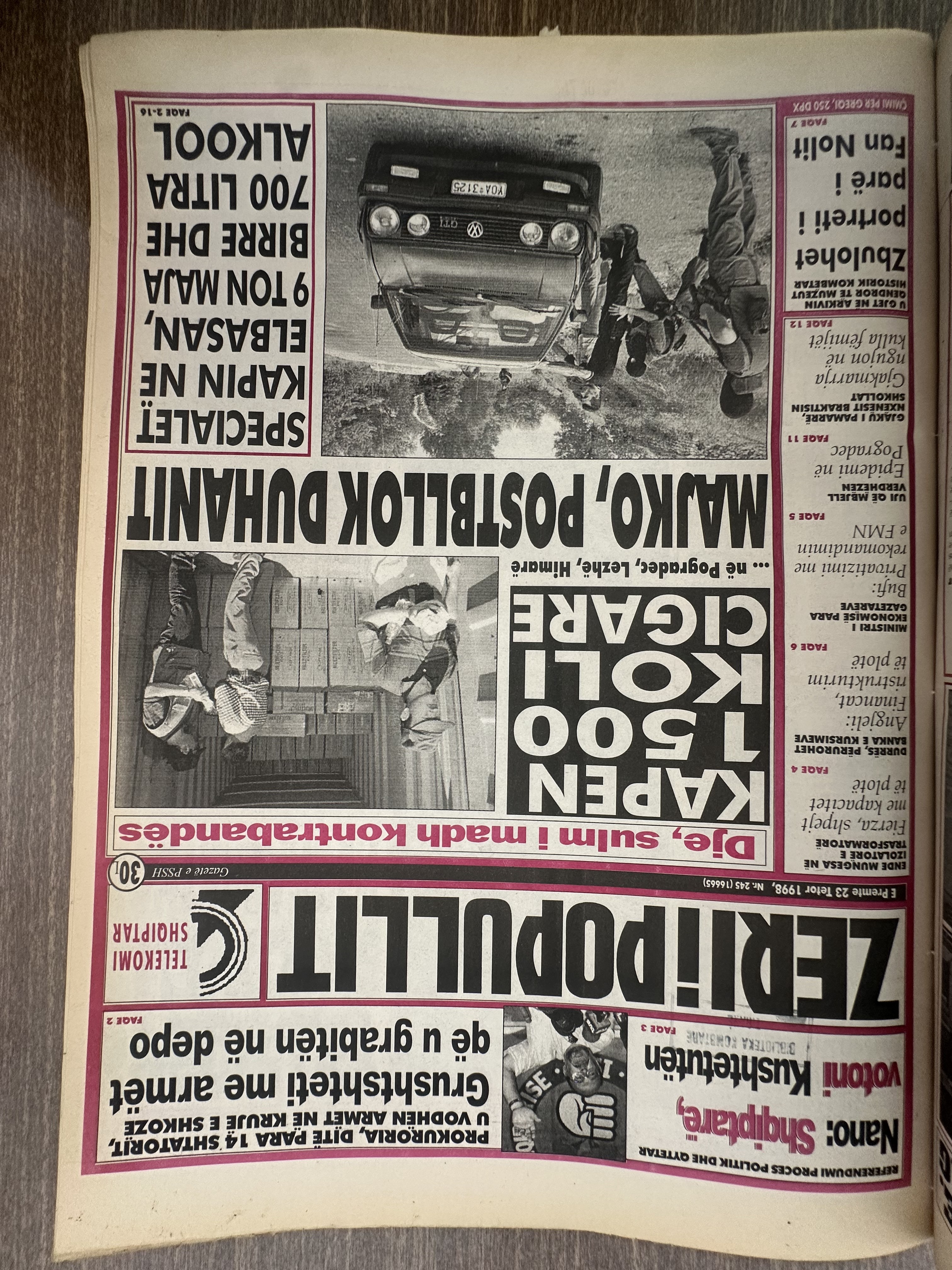 Zëri i Popullit 1998-10-23